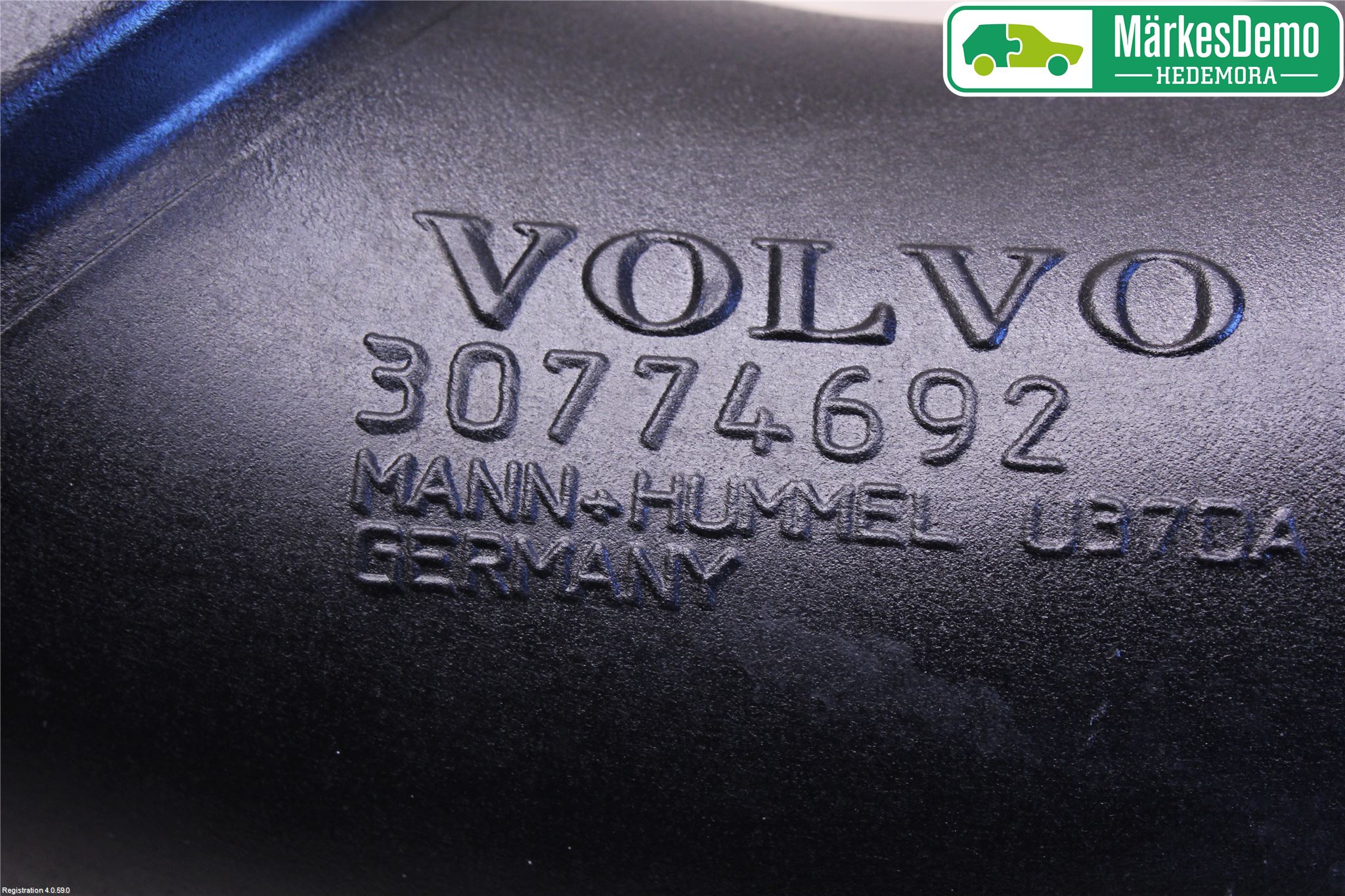 Volvo V60 14-18 Intercooler Rør-Slange