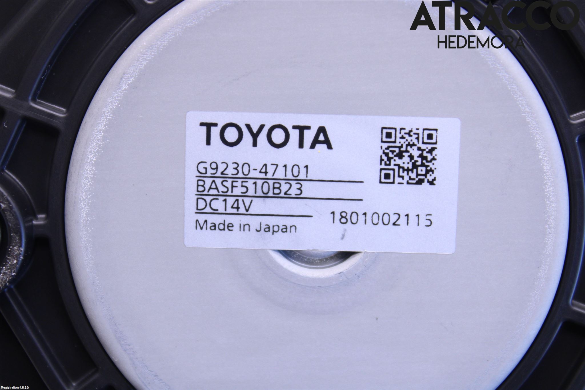 Toyota PRIUS (ZVW50) 16-21 Kjølevifte Elektrisk