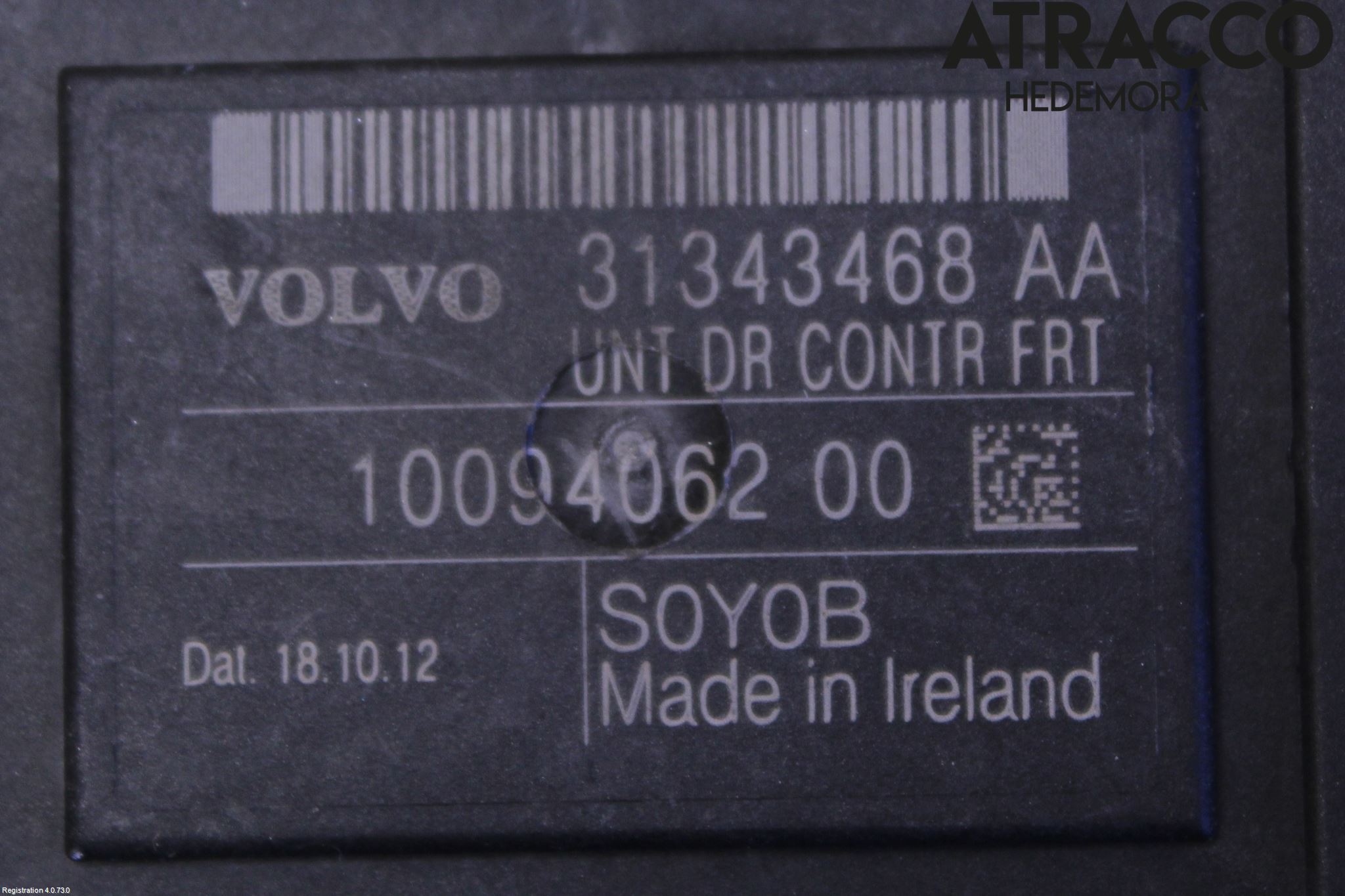 Volvo V70 08-13 Styreenhet Dør