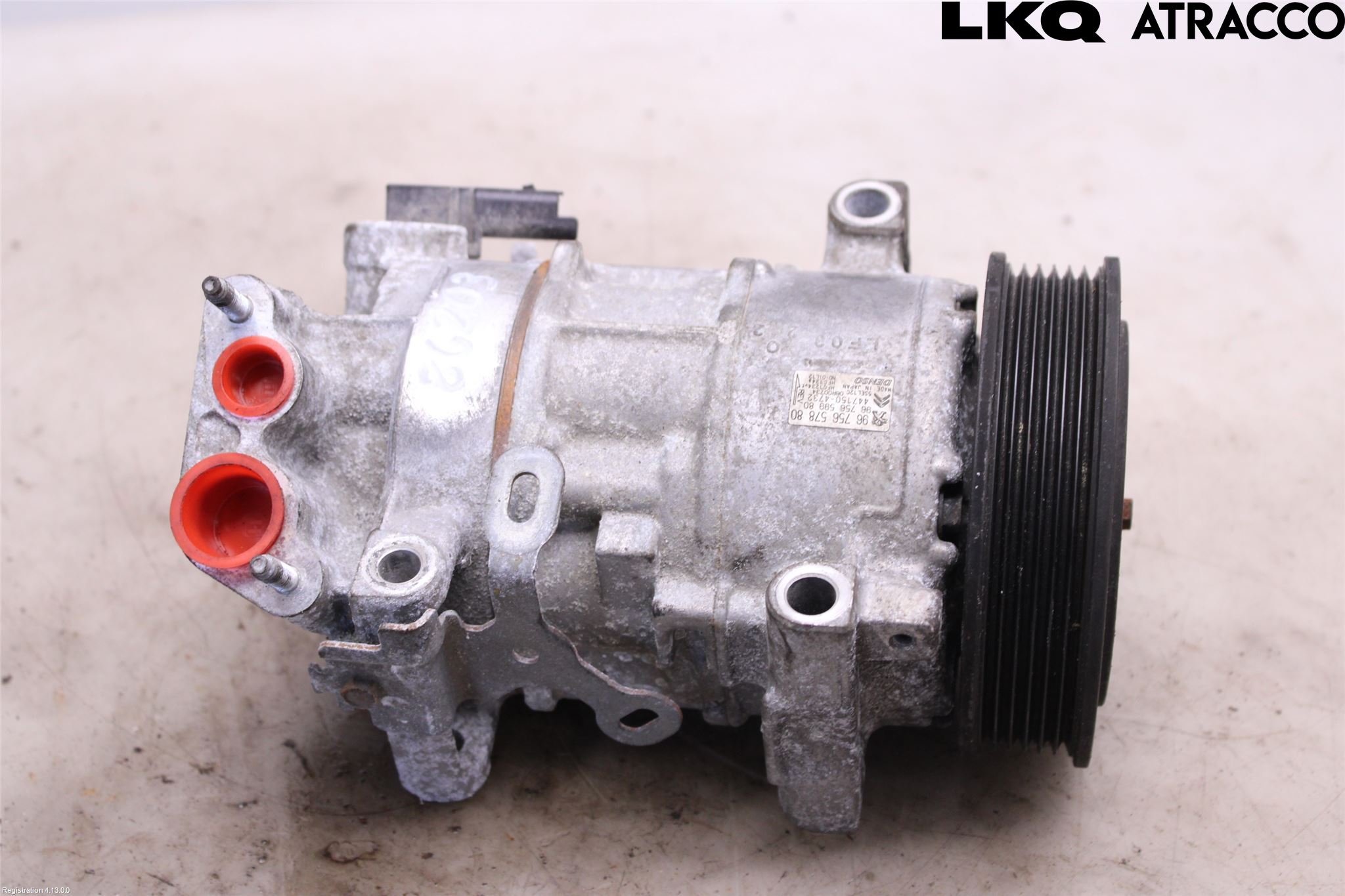 Citroen C4 PICASSO 14-18 Varme Ac Kompressor