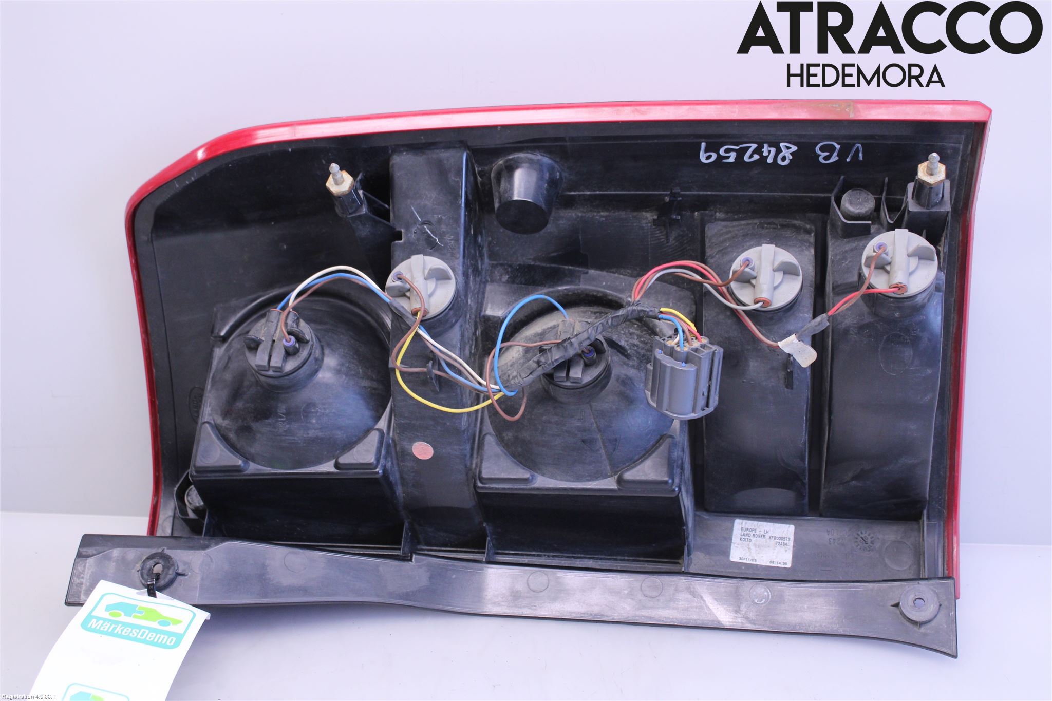Landrover LAND ROVER RANGE ROVER L322 02-12 Baklykt Venstre