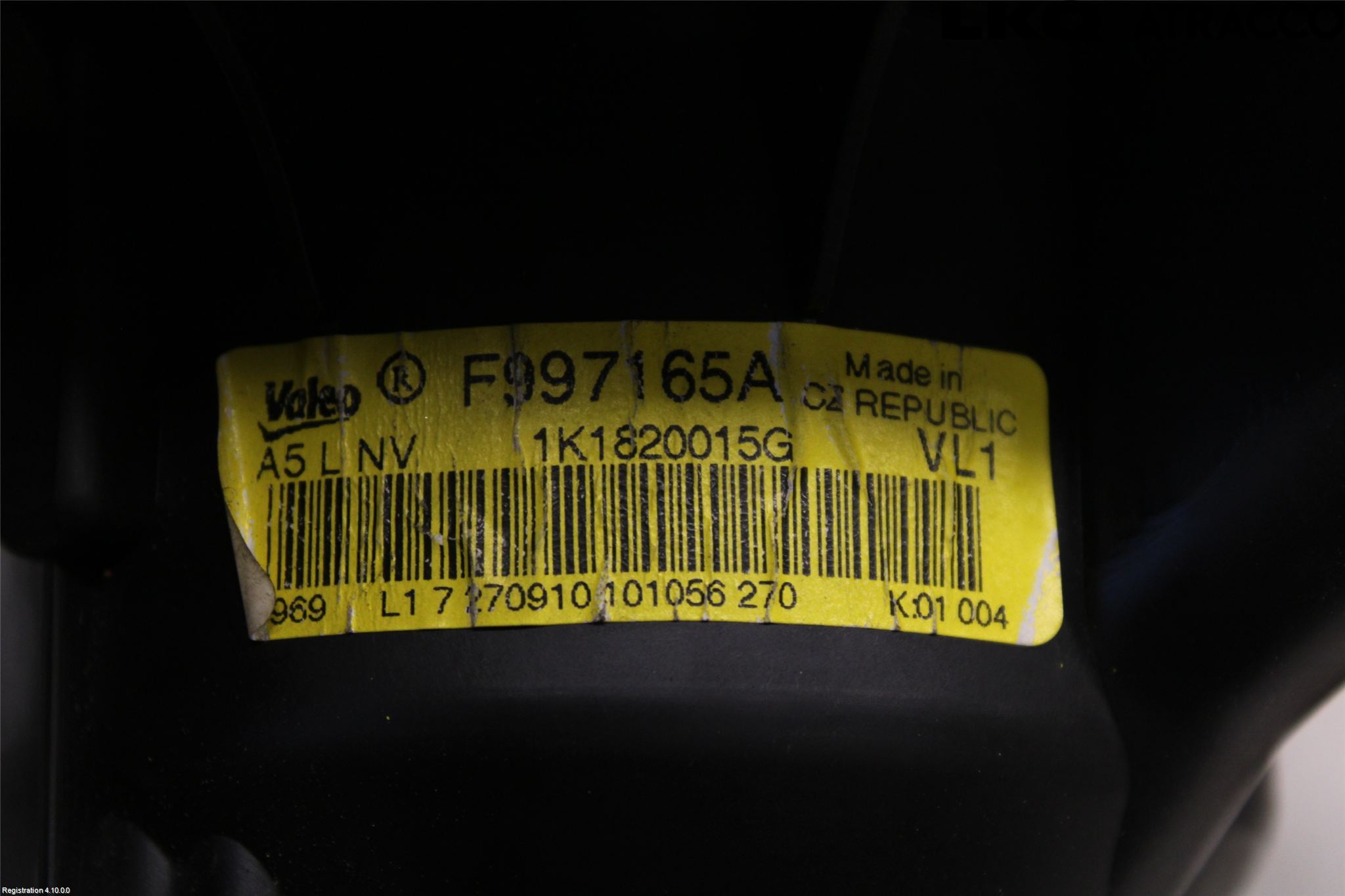 Skoda OCTAVIA (1Z) 05-13 Varme Ac Varmeapparatvifte