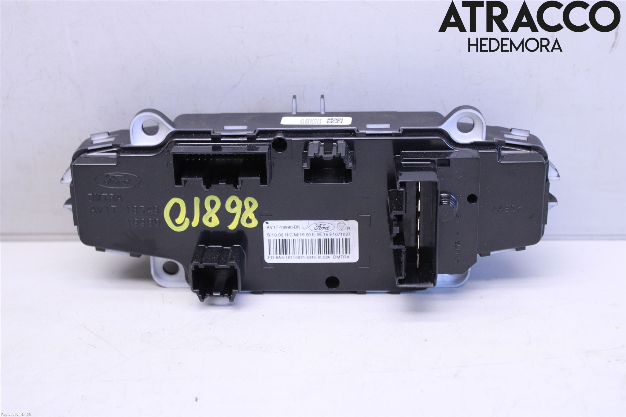 Ford TRANSIT/TOURNEO COURIER 13-23 Varme Ac Betjening-Display