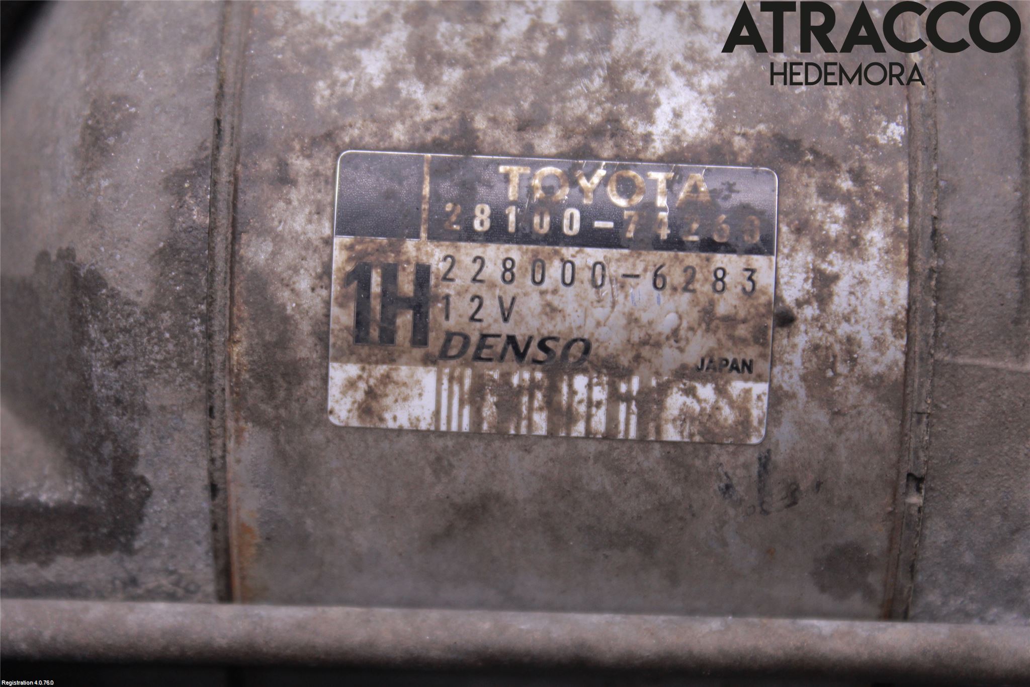 Toyota PREVIA 00- Startmotor
