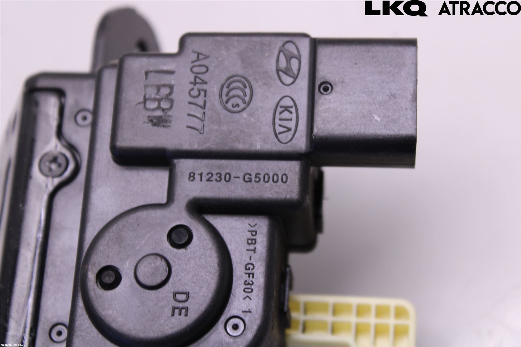 Kia NIRO (DE) 17-22 Bakluke-Lokk Låsekasse
