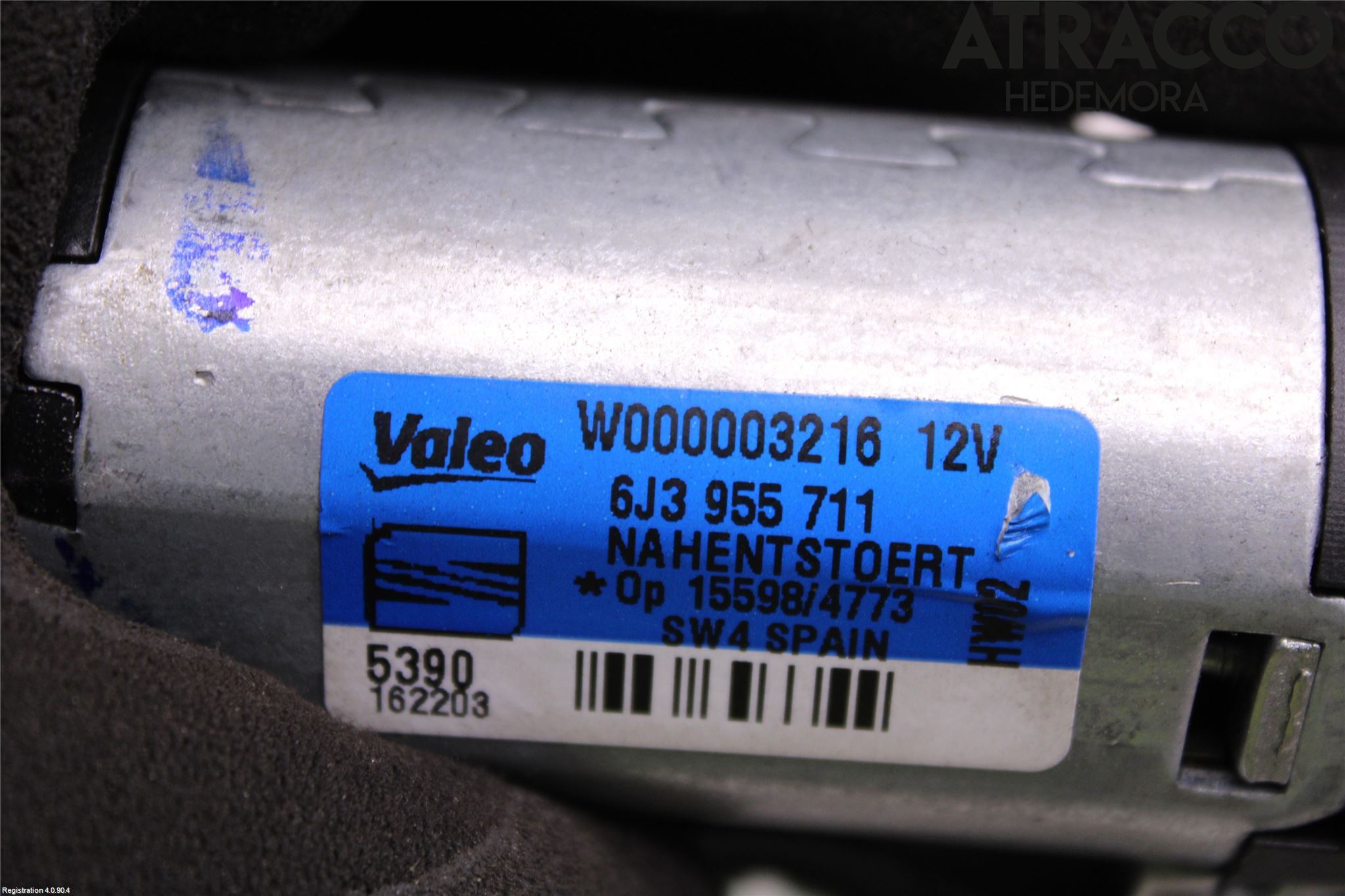 Seat IBIZA IV 08-16 Viskermotor Bakluke