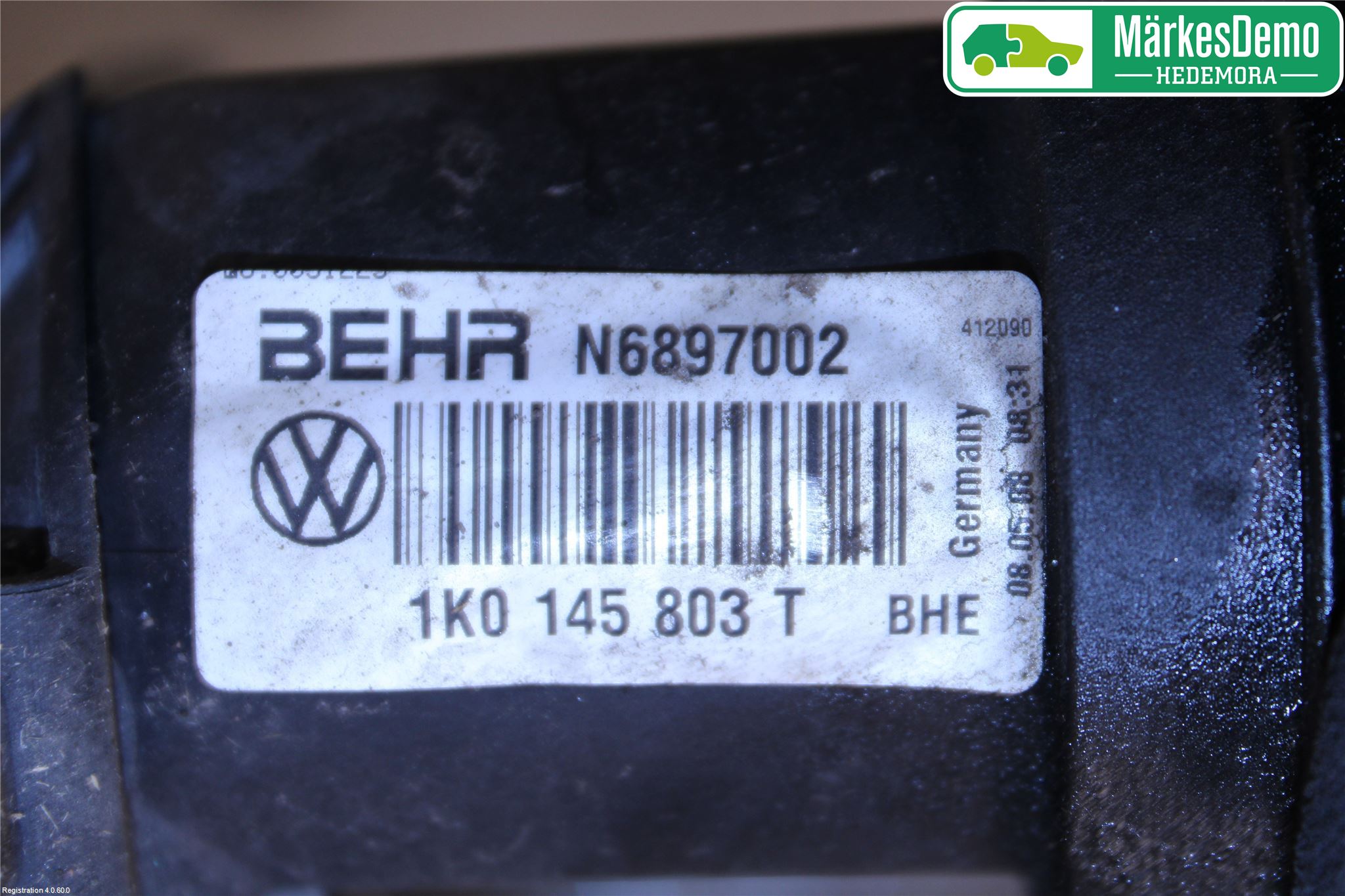 Volkswagen VW TOURAN 03-10 Intercooler Radiator