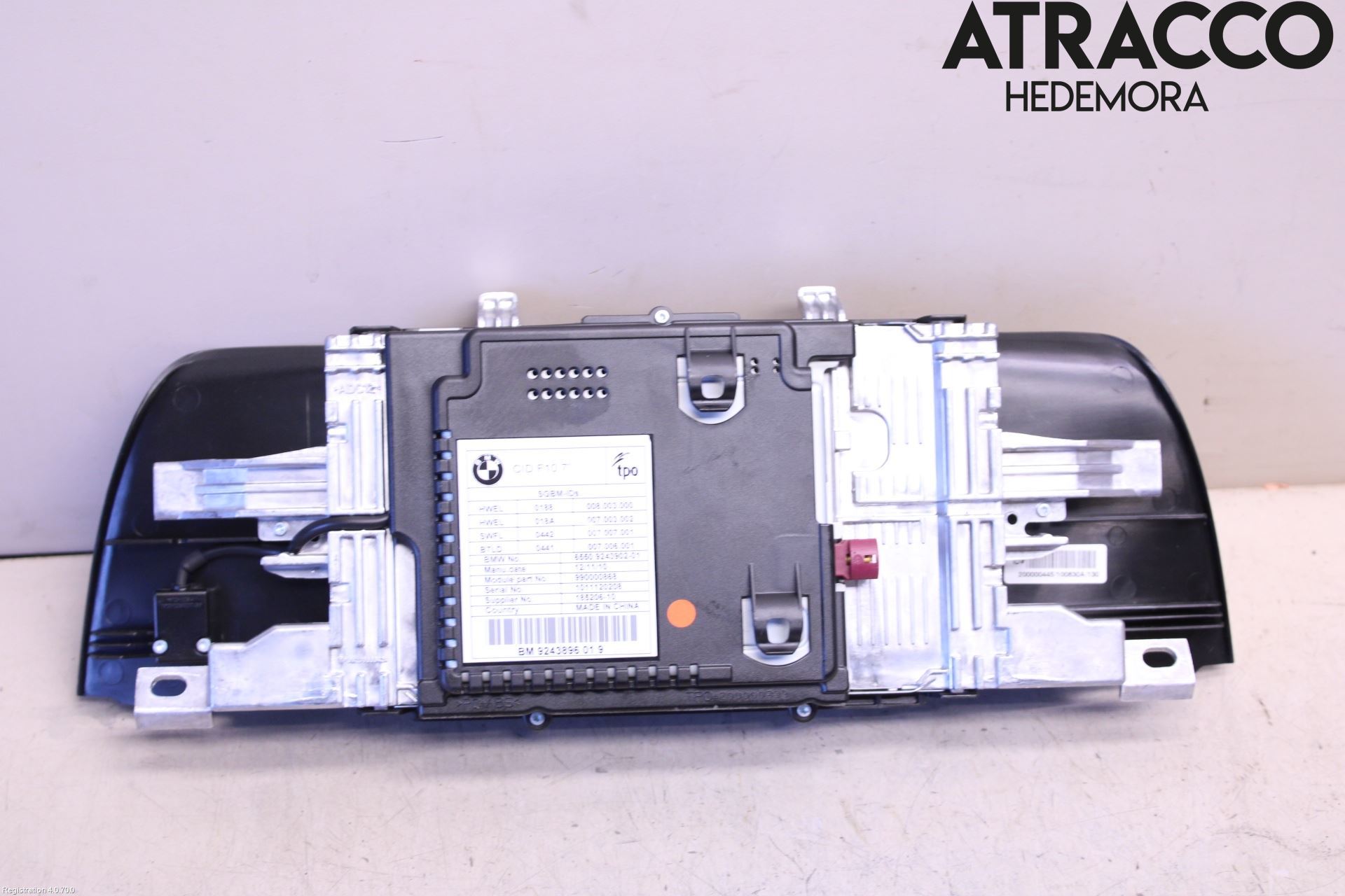 BMW 5 F10/F11/F18 09-17 Stereo Radio Med Cd