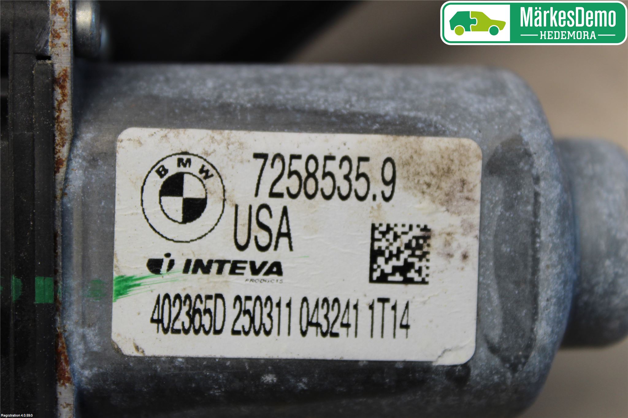BMW X3 F25 10-17 Vindusheis El Komp
