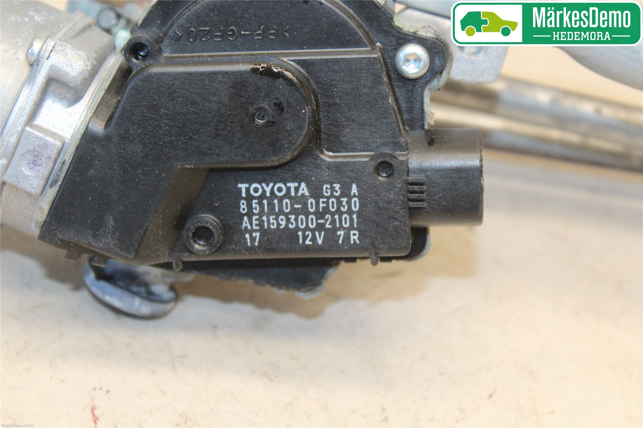 Toyota VERSO 09-18 Viskermotor Frontrute