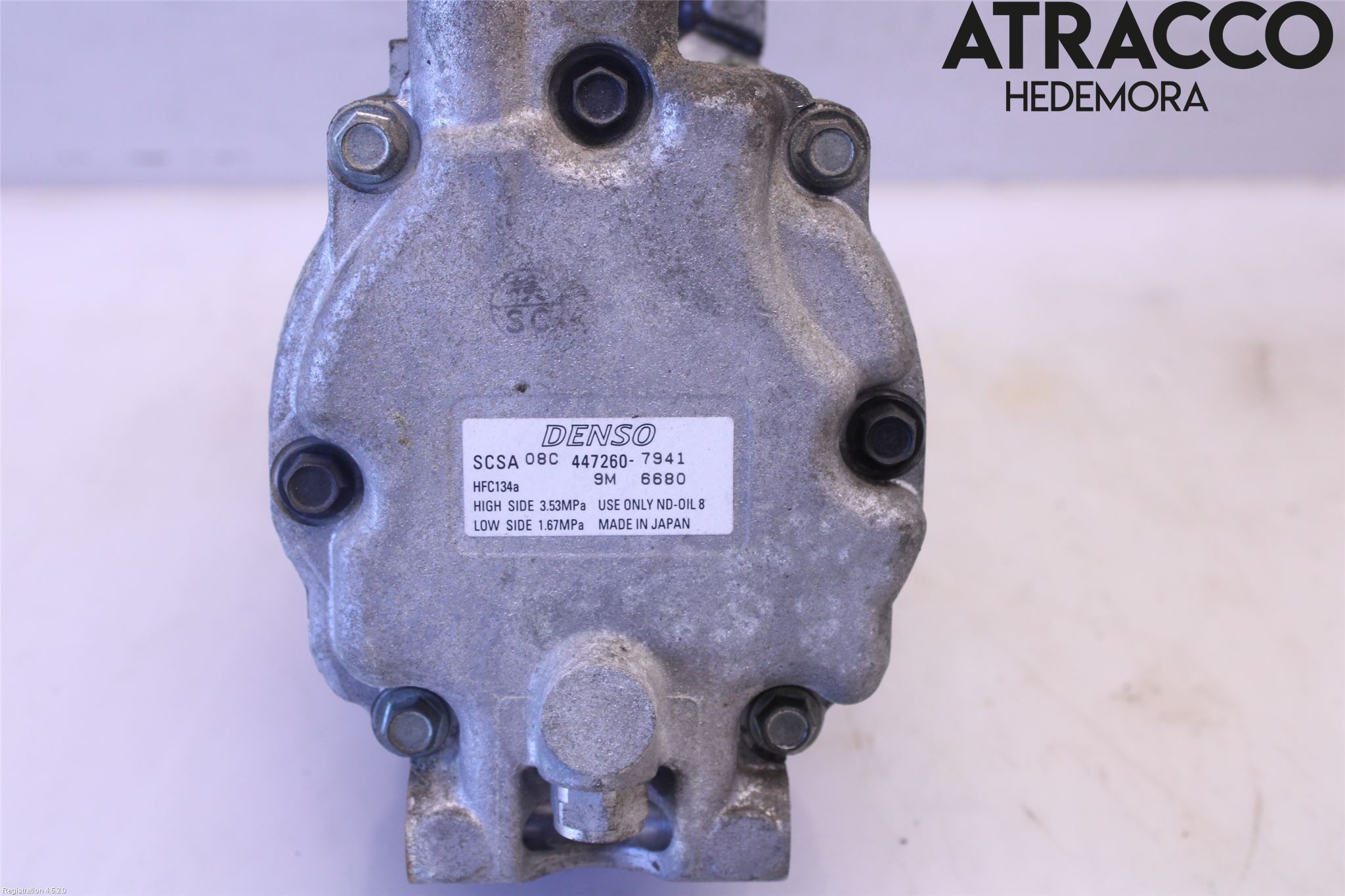 Subaru OUTBACK 10-15 Varme Ac Kompressor