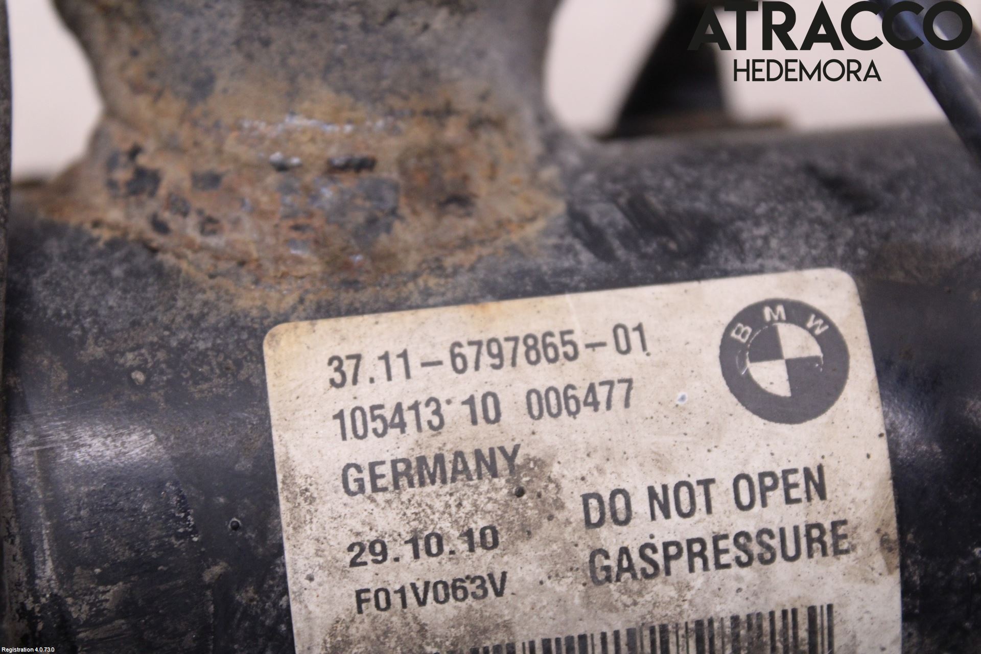 BMW 5 F10/F11/F18 09-17 Fjærbein Foran Venstre
