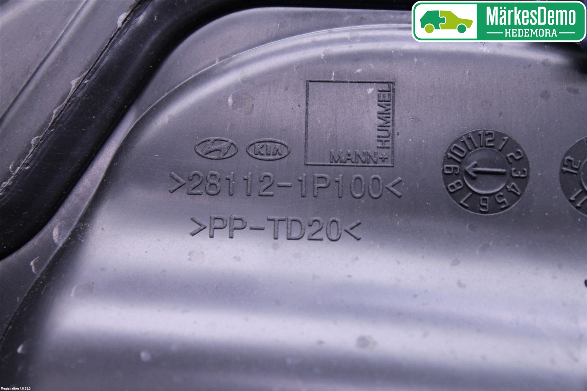 Kia VENGA 10-19 Luftfilter Boks