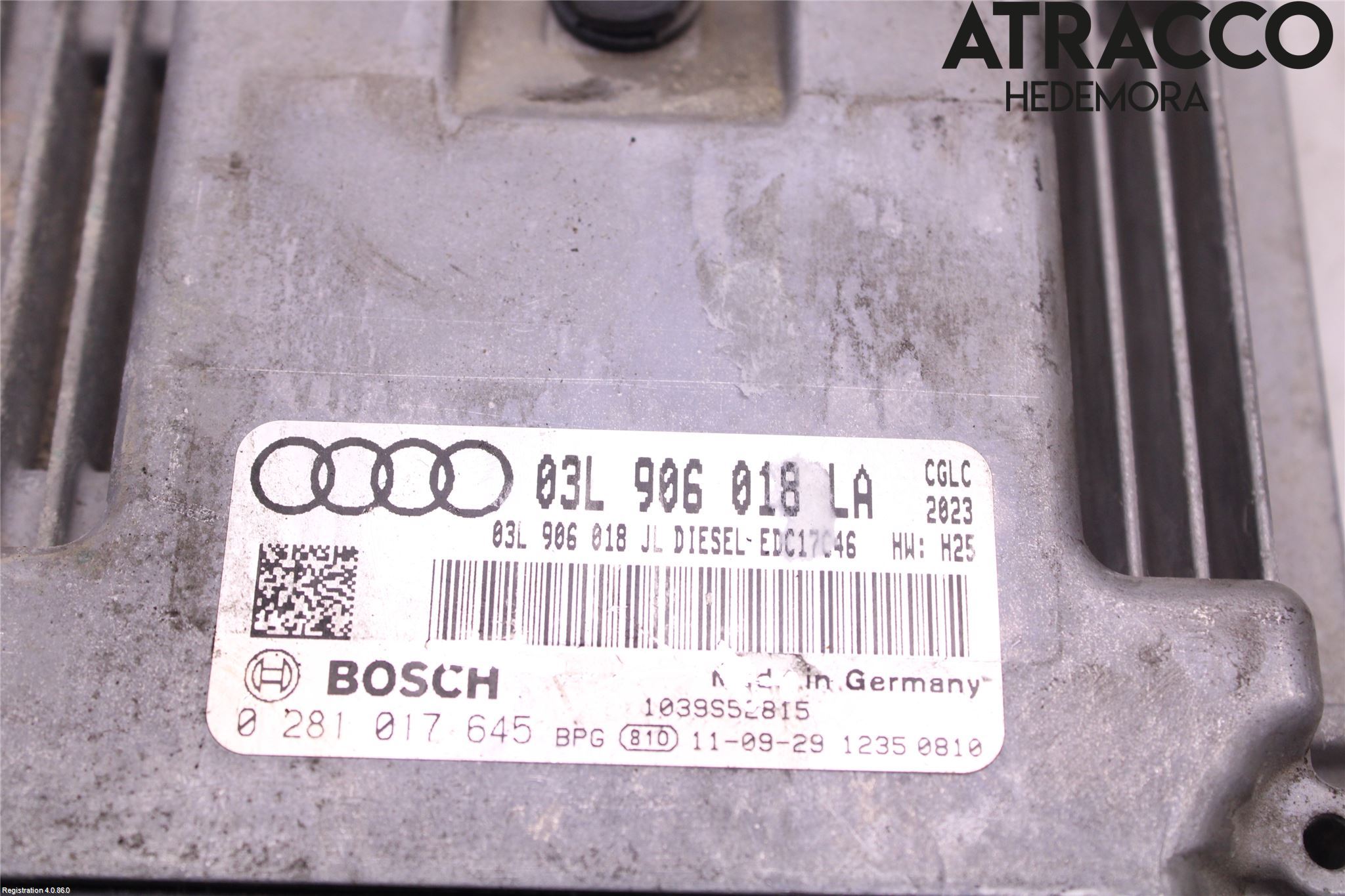 Audi A6/S6 4G 11-18 Styreenhet Dieselpumpe