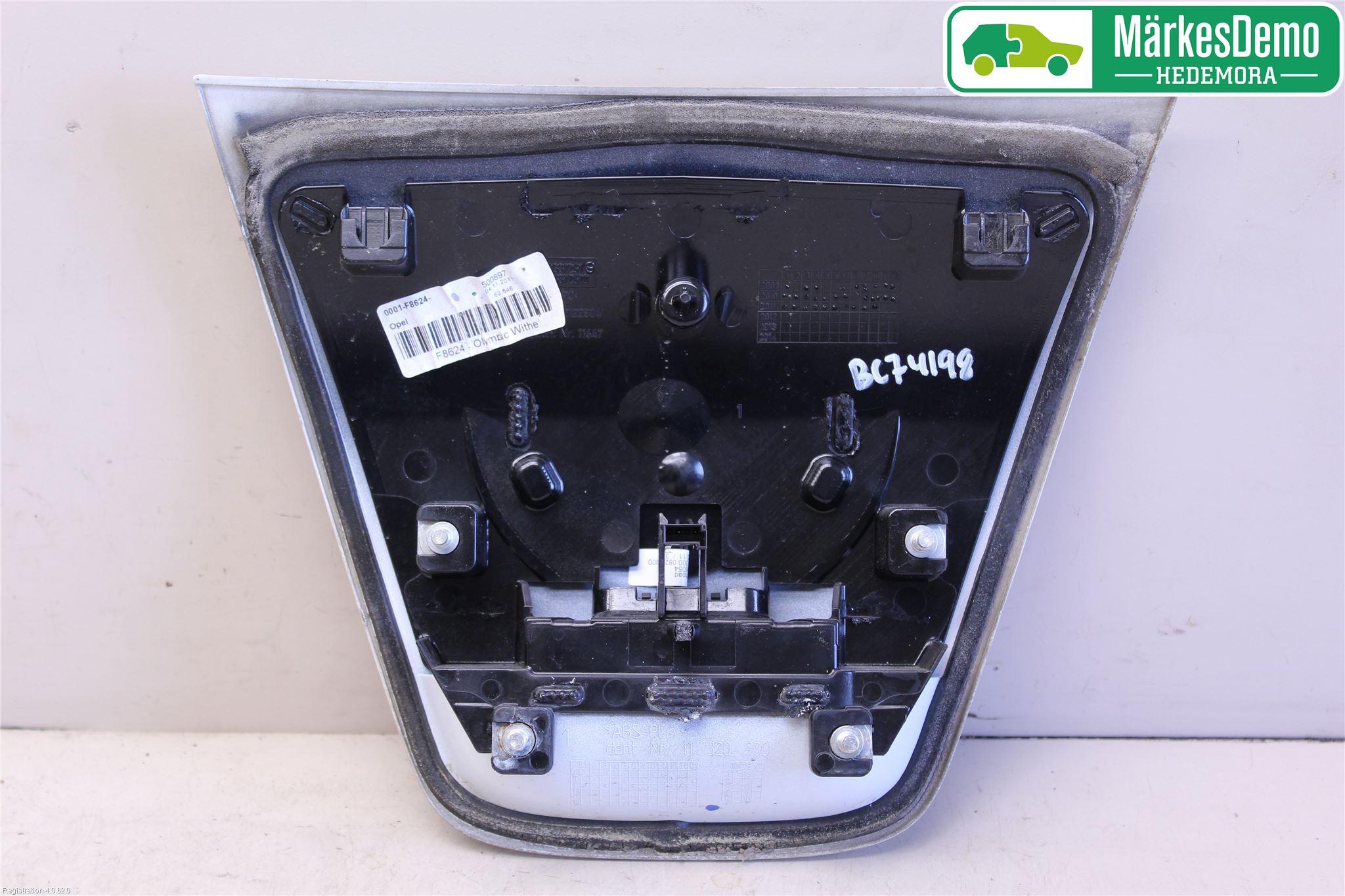 Opel ASTRA J 10-15 Bakluke Handtak Ytre