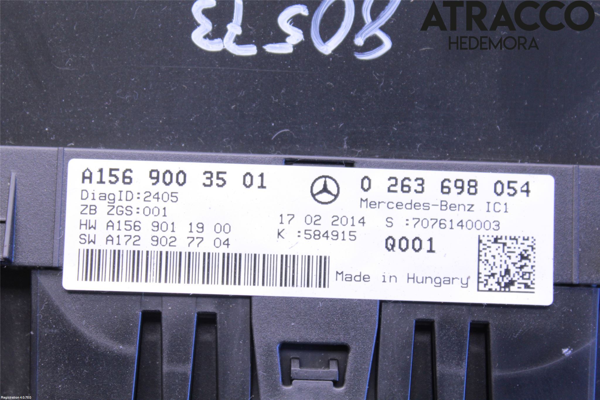 Mercedes-Benz MB GLA-KLASS (X156) 13-20 Instr Kombinert