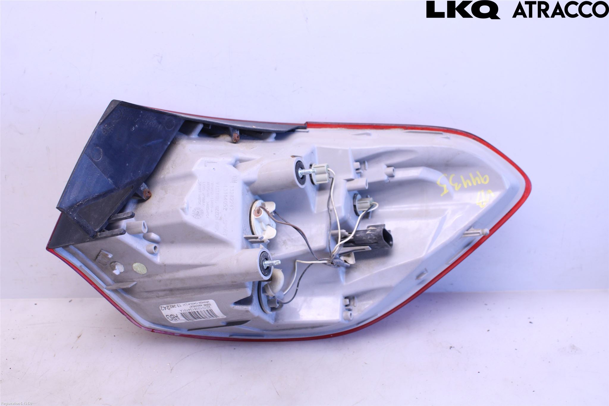 Opel ASTRA J 10-15 Baklykt Venstre