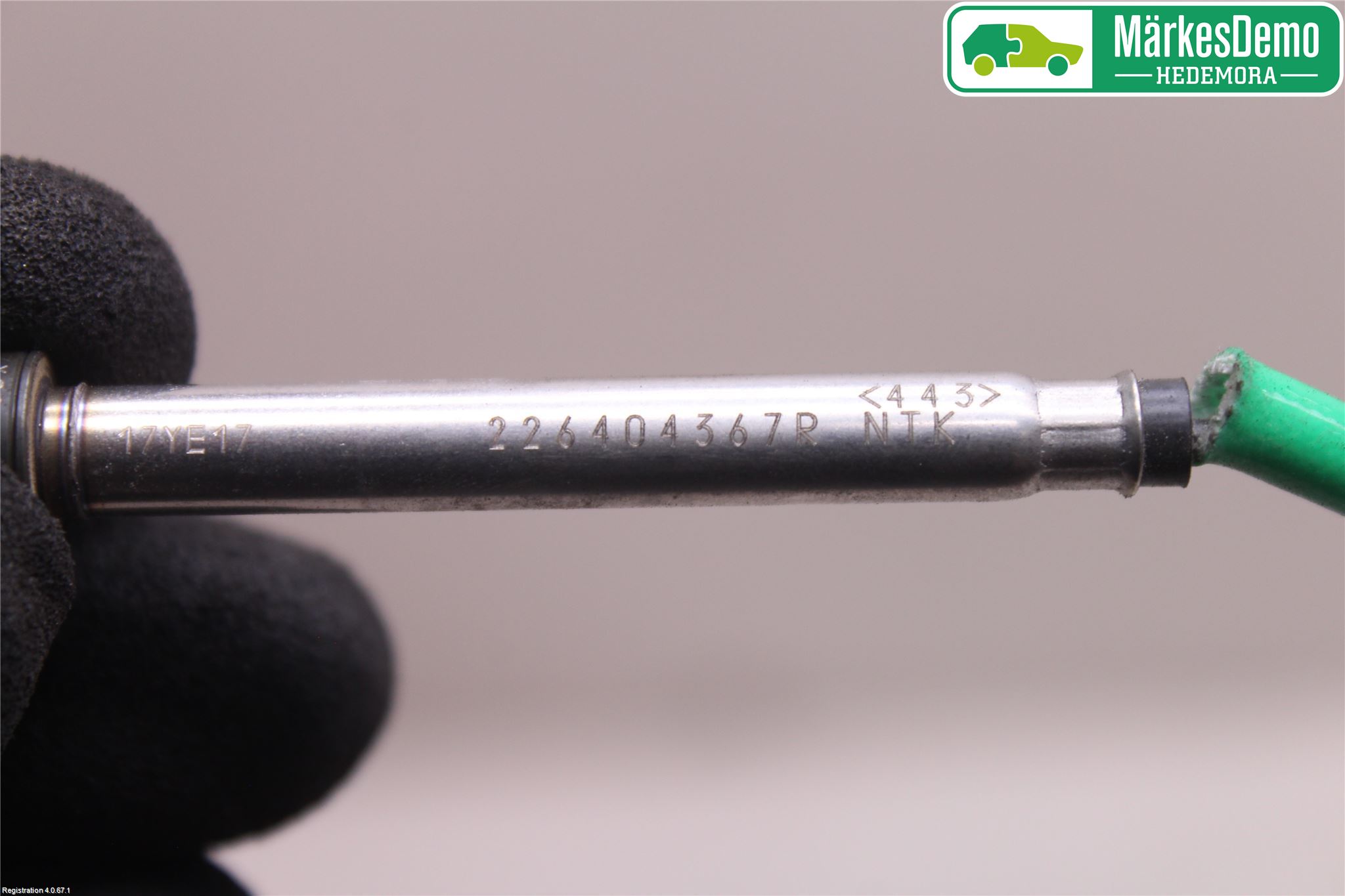 Renault KANGOO II 15-21 Sensor Temp-Trykk Avgass