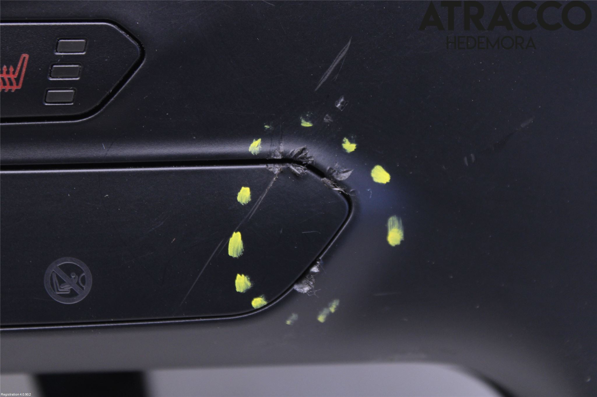Ford RANGER EU 12-23 Varme Ac Betjening-Display
