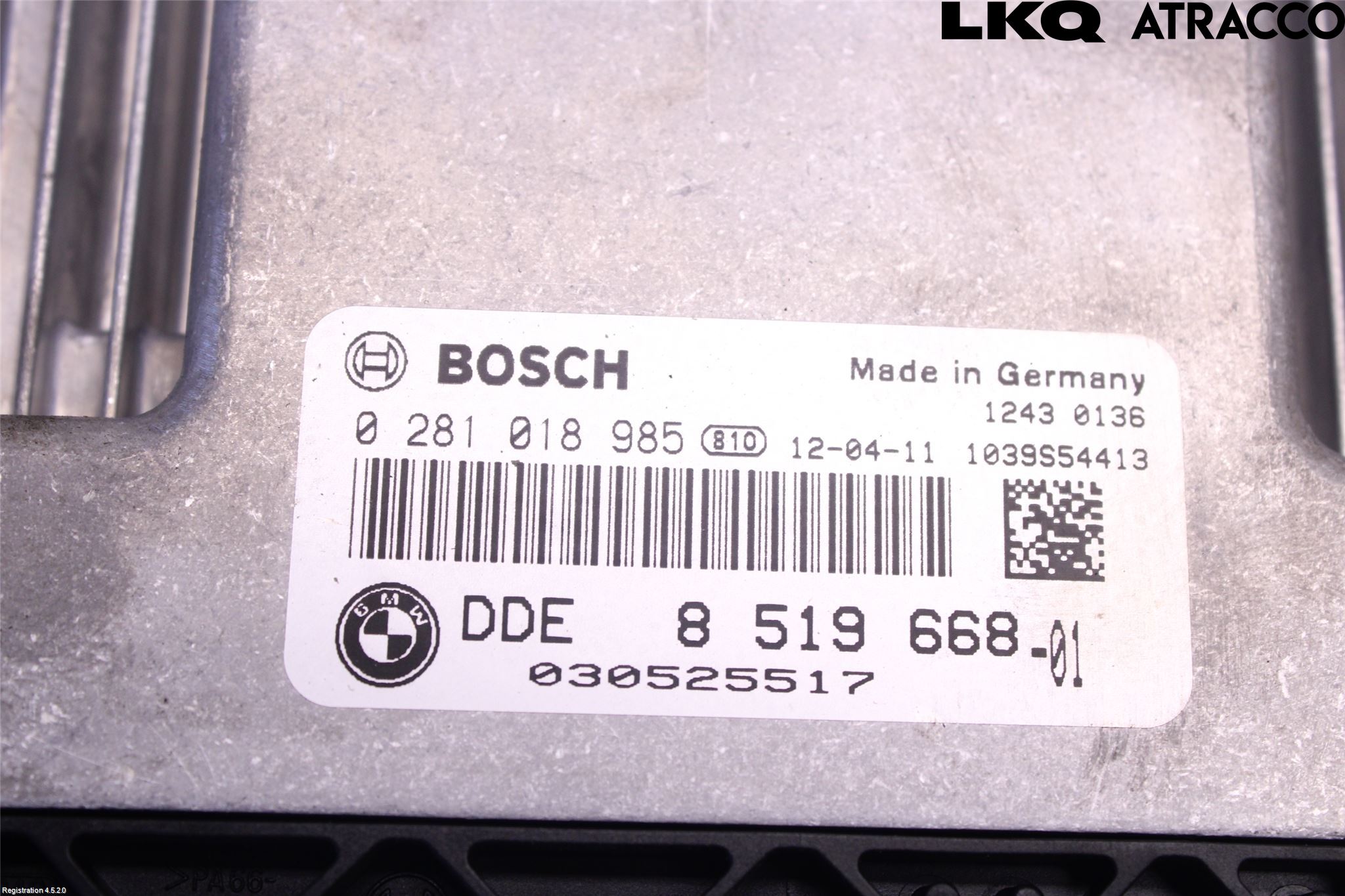 BMW 3 E90/91 SED/TOU 05-12 Styreenhet Dieselpumpe