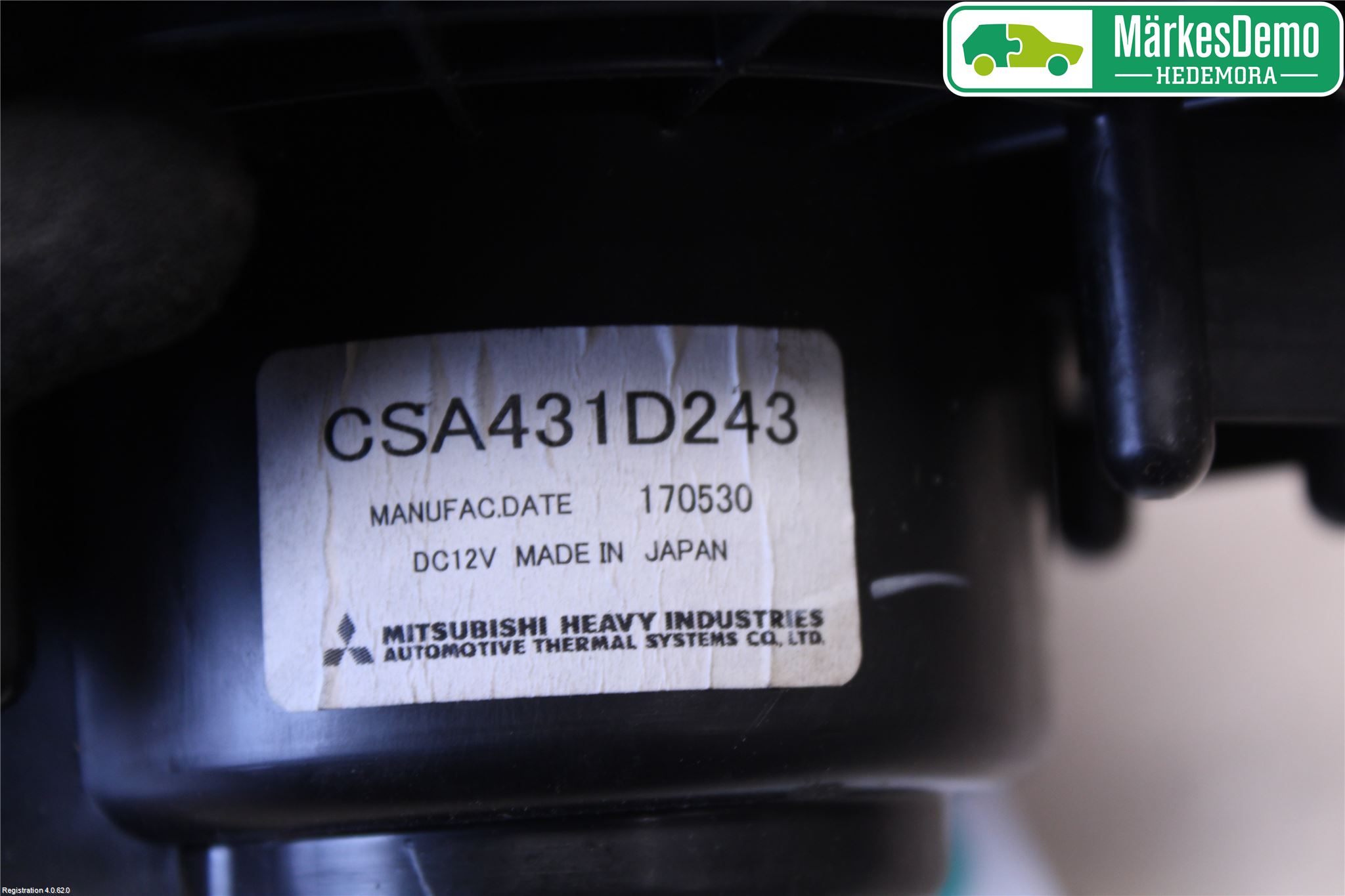 Suzuki SWIFT 17-24 Varme Ac Varmeapparatvifte