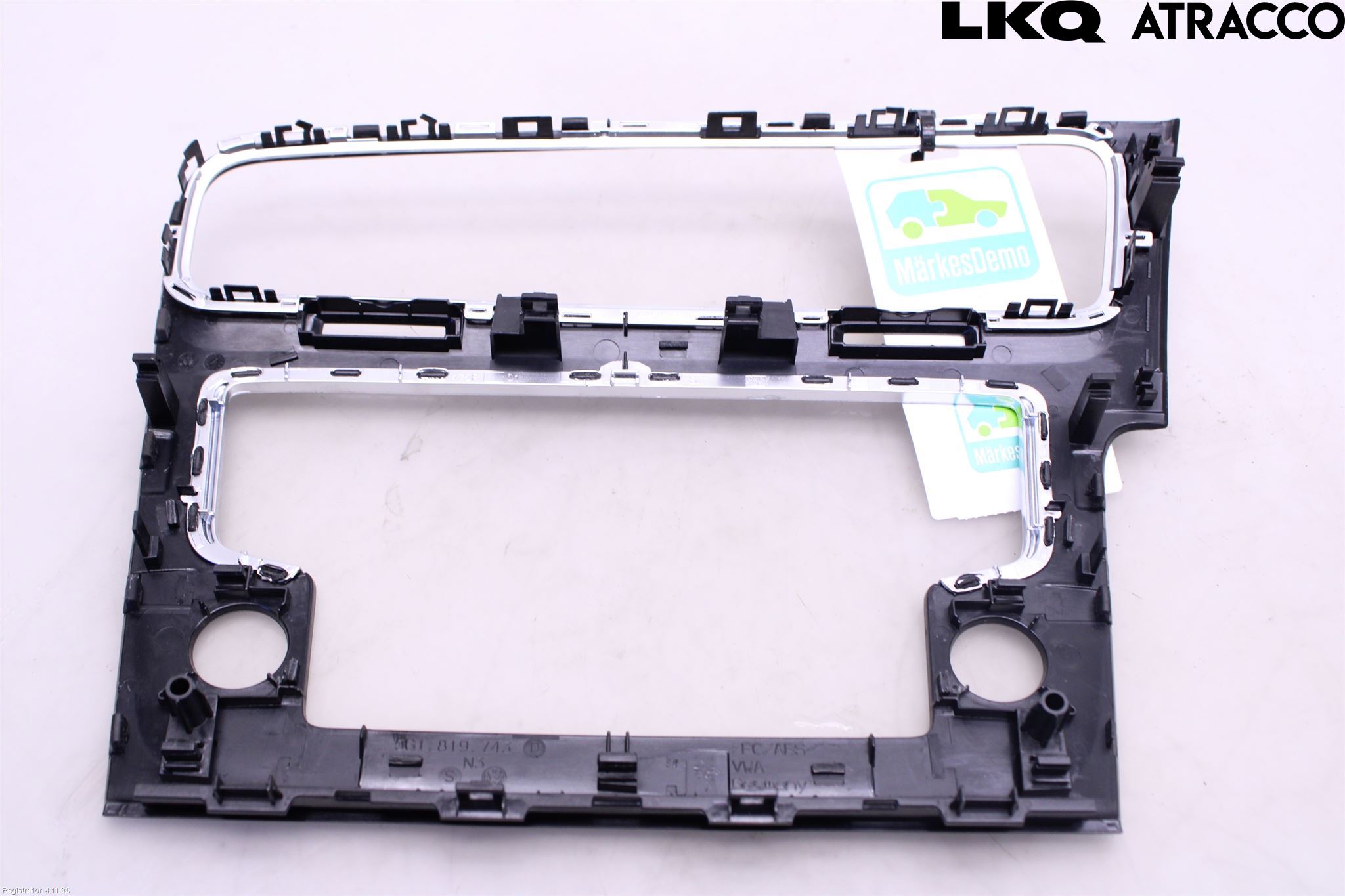 Volkswagen VW GOLF / E-GOLF VII 13-20 Innr Radio Ramme