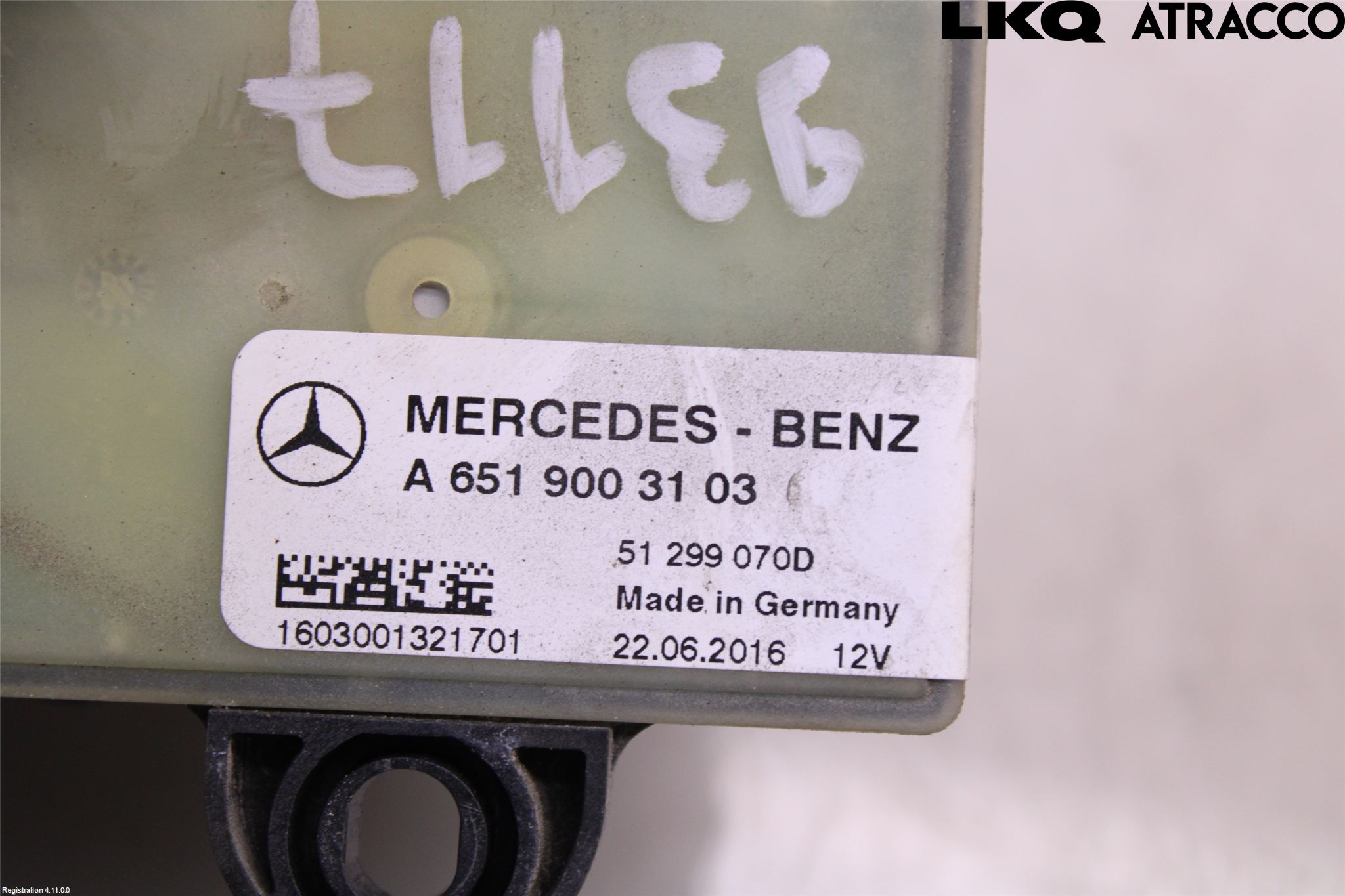 Mercedes-Benz MB CLA-KLASS (C117/X117) 13-19 Rele Gløding Diesel