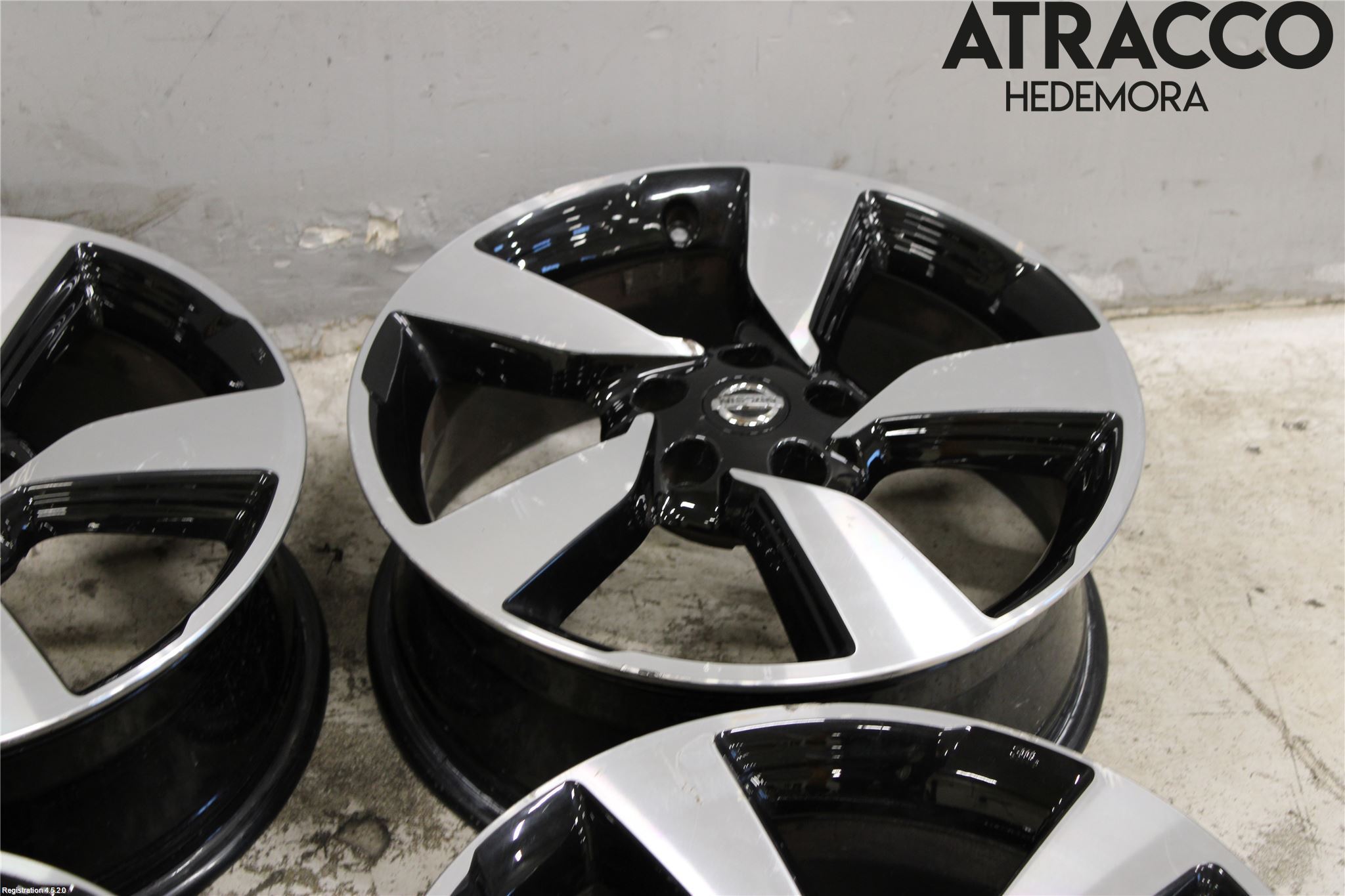 Nissan QASHQAI 14-17 Felg Aluminium Sett 4Stk