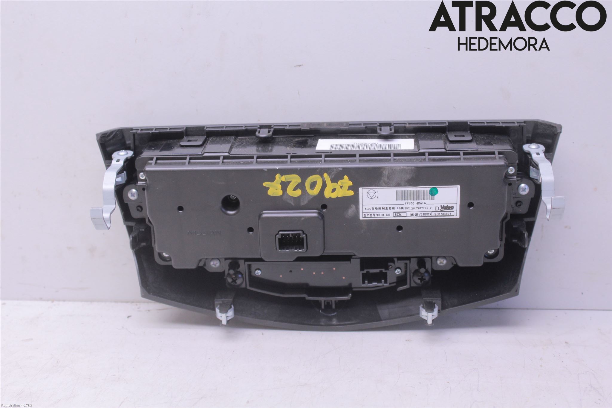 Nissan QASHQAI 14-17 Varme Ac Betjening-Display