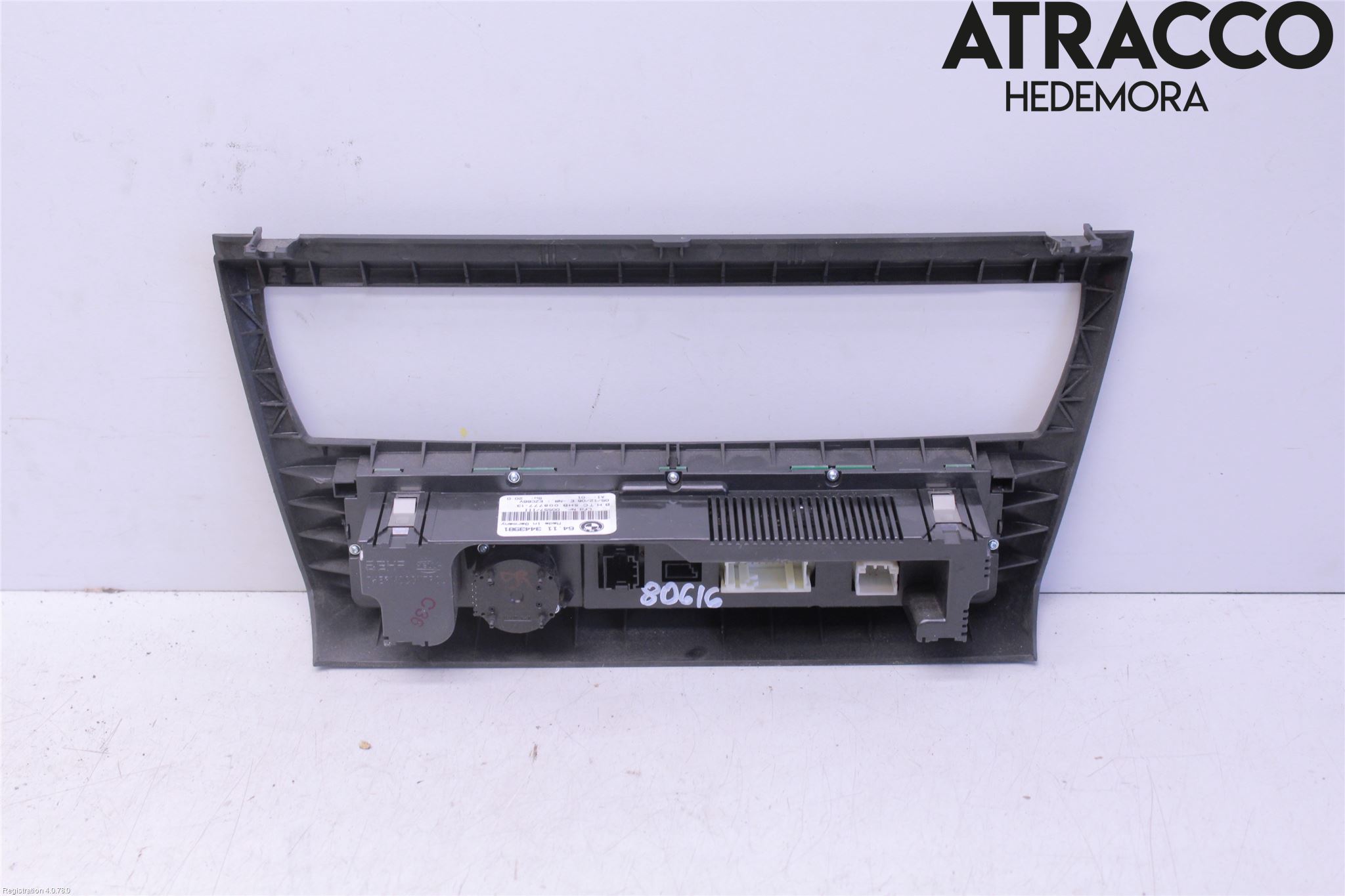 BMW X3 E83     03-10 Varme Ac Betjening-Display