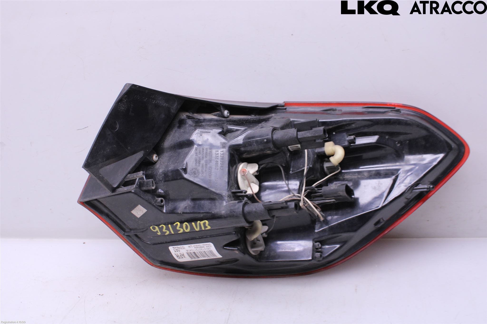 Opel ASTRA J 10-15 Baklykt Venstre