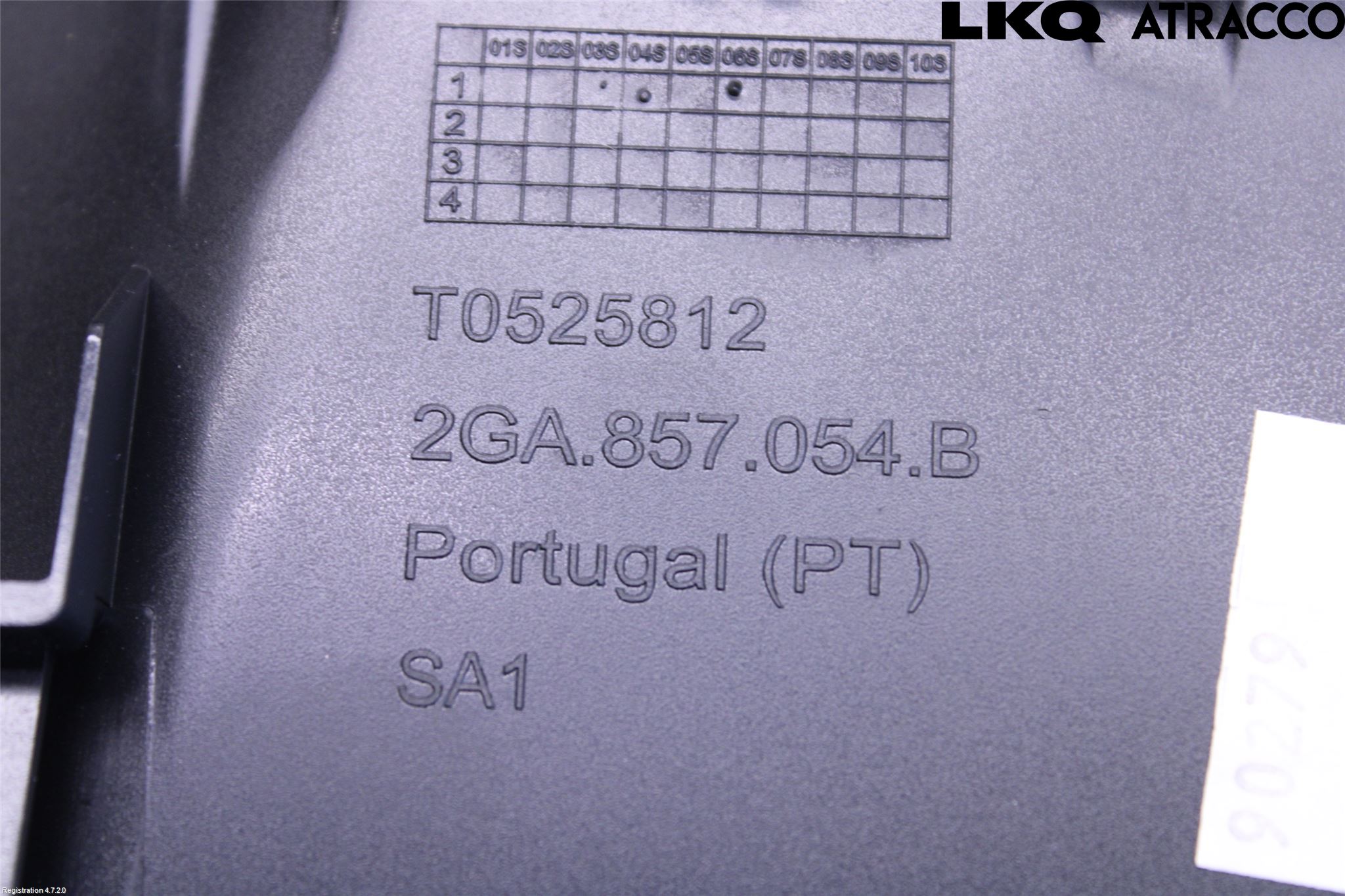 Volkswagen VW T-ROC 18- Instrument Ramme