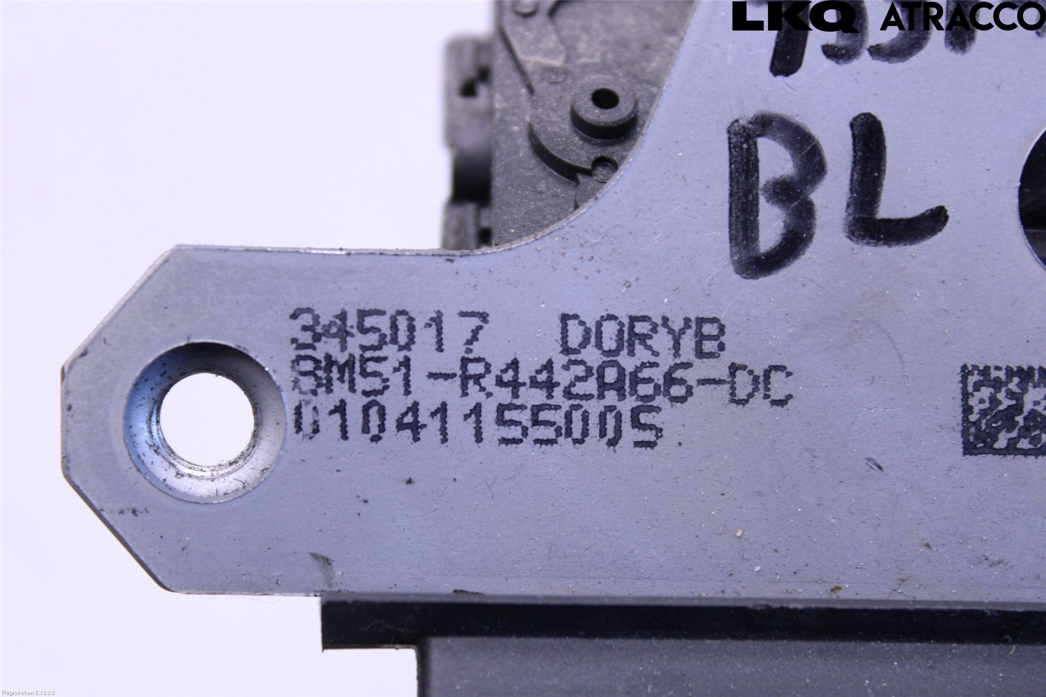 Ford C-MAX ll 15-19 Bakluke-Lokk Låsekasse