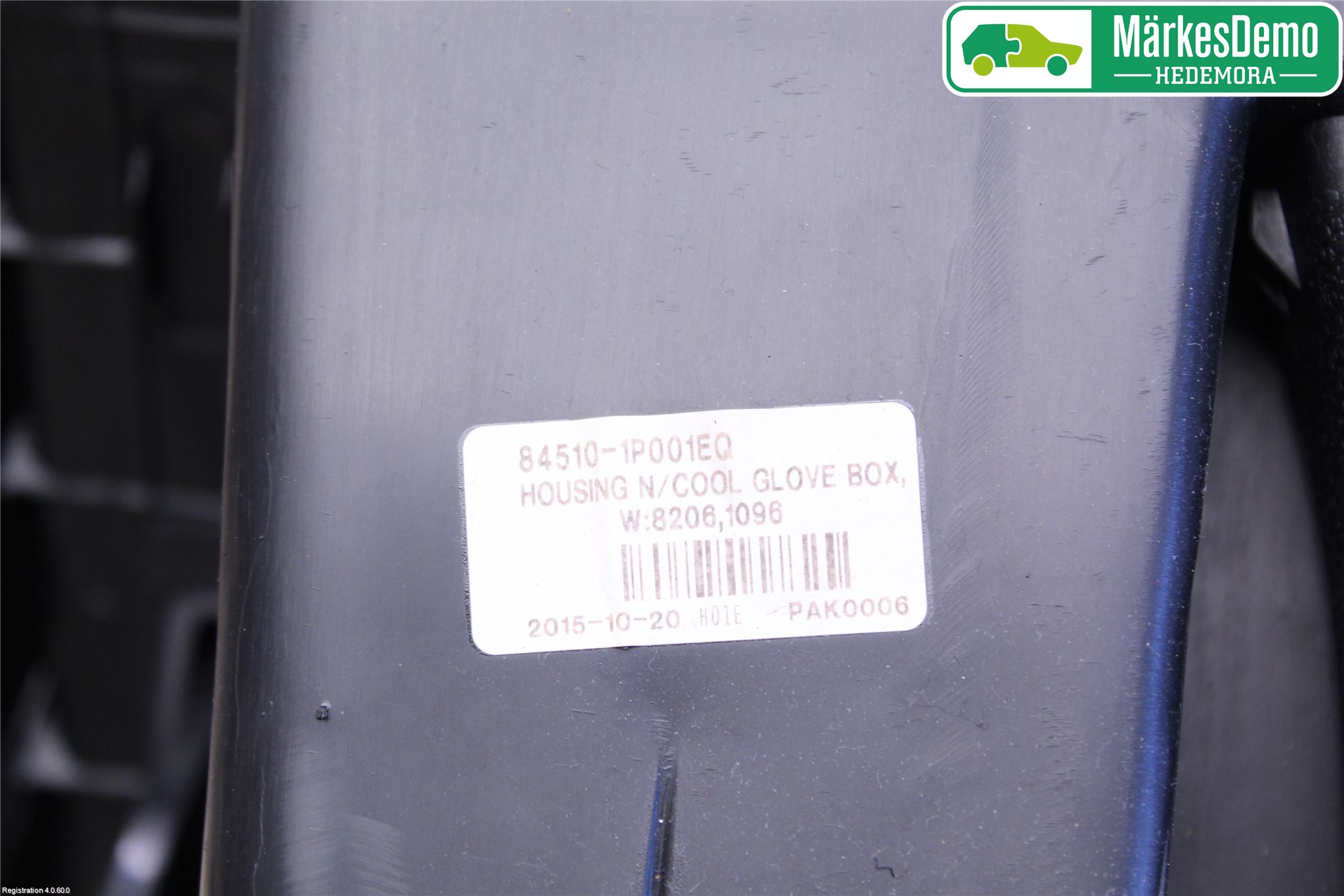 Kia VENGA 10-19 Innr Hanskerom