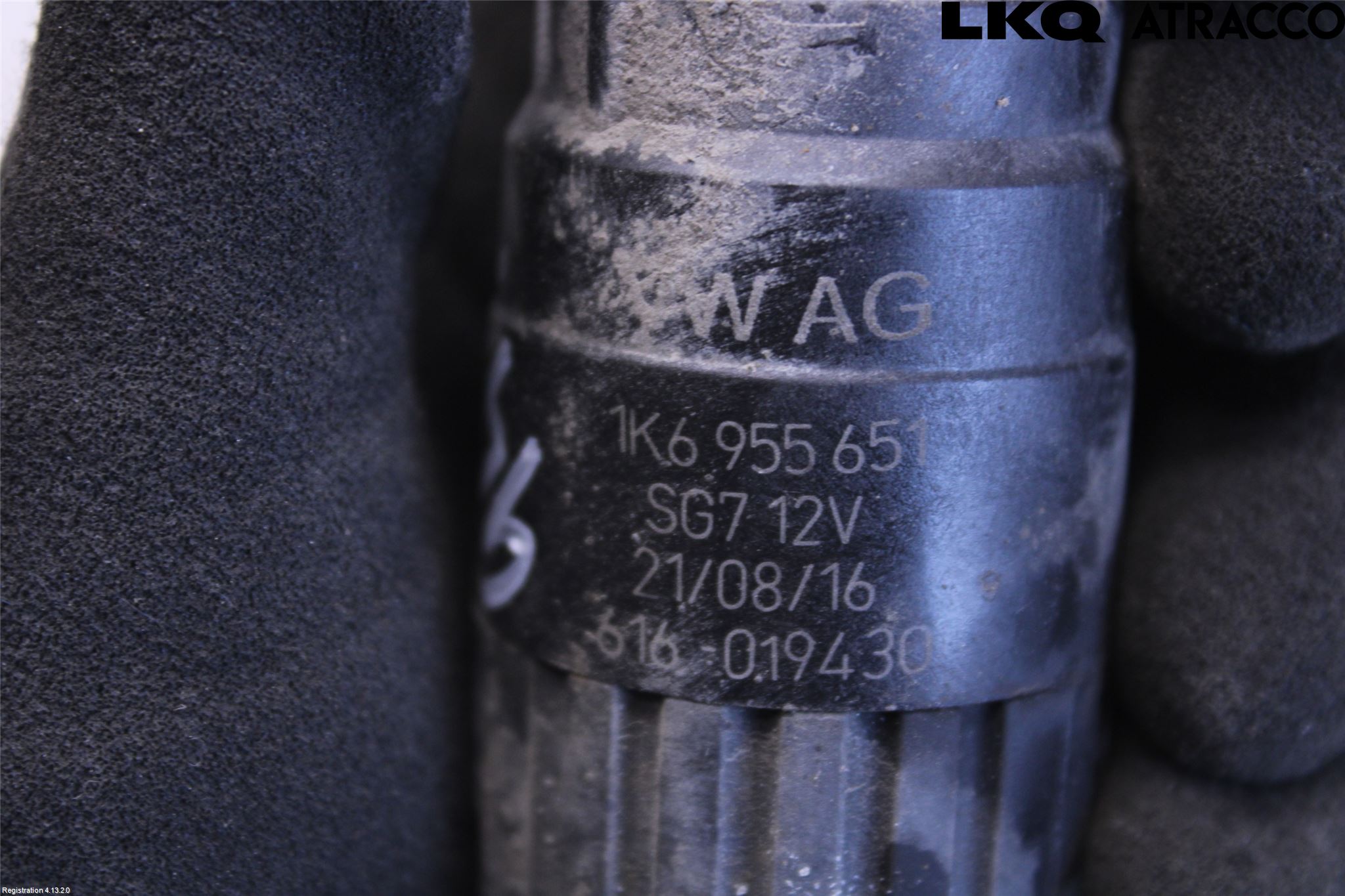 Volkswagen VW GOLF / E-GOLF VII 13-20 Spylerpumpe Frontrute
