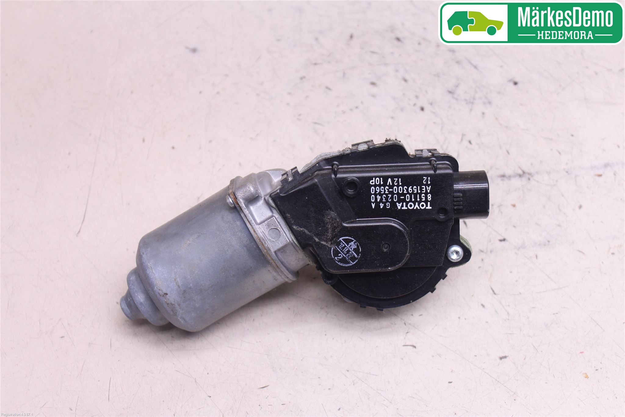 Toyota AURIS 13-19 Viskermotor Frontrute