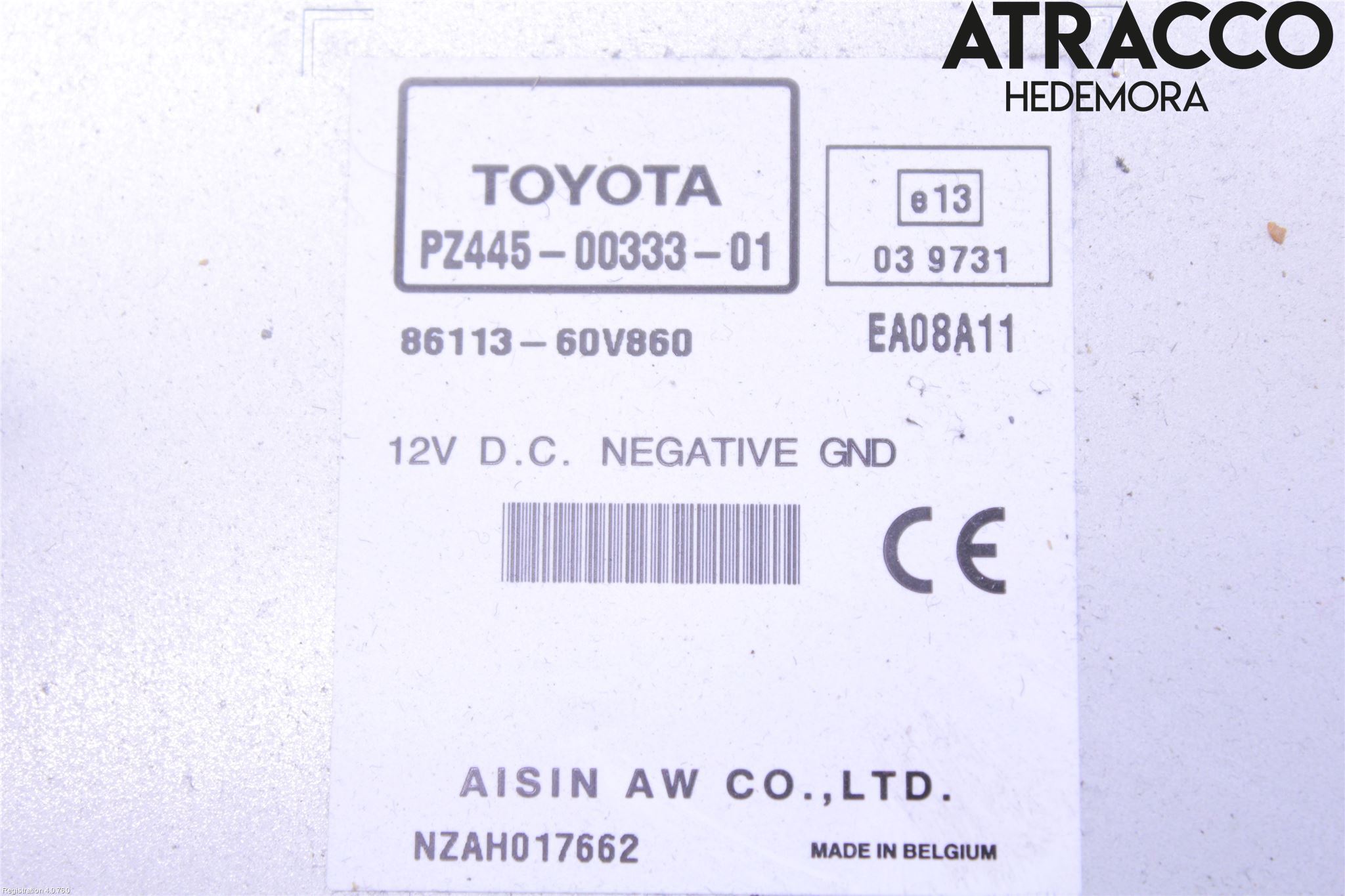 Toyota COROLLA 02-07 Stereo Radio Med Cd