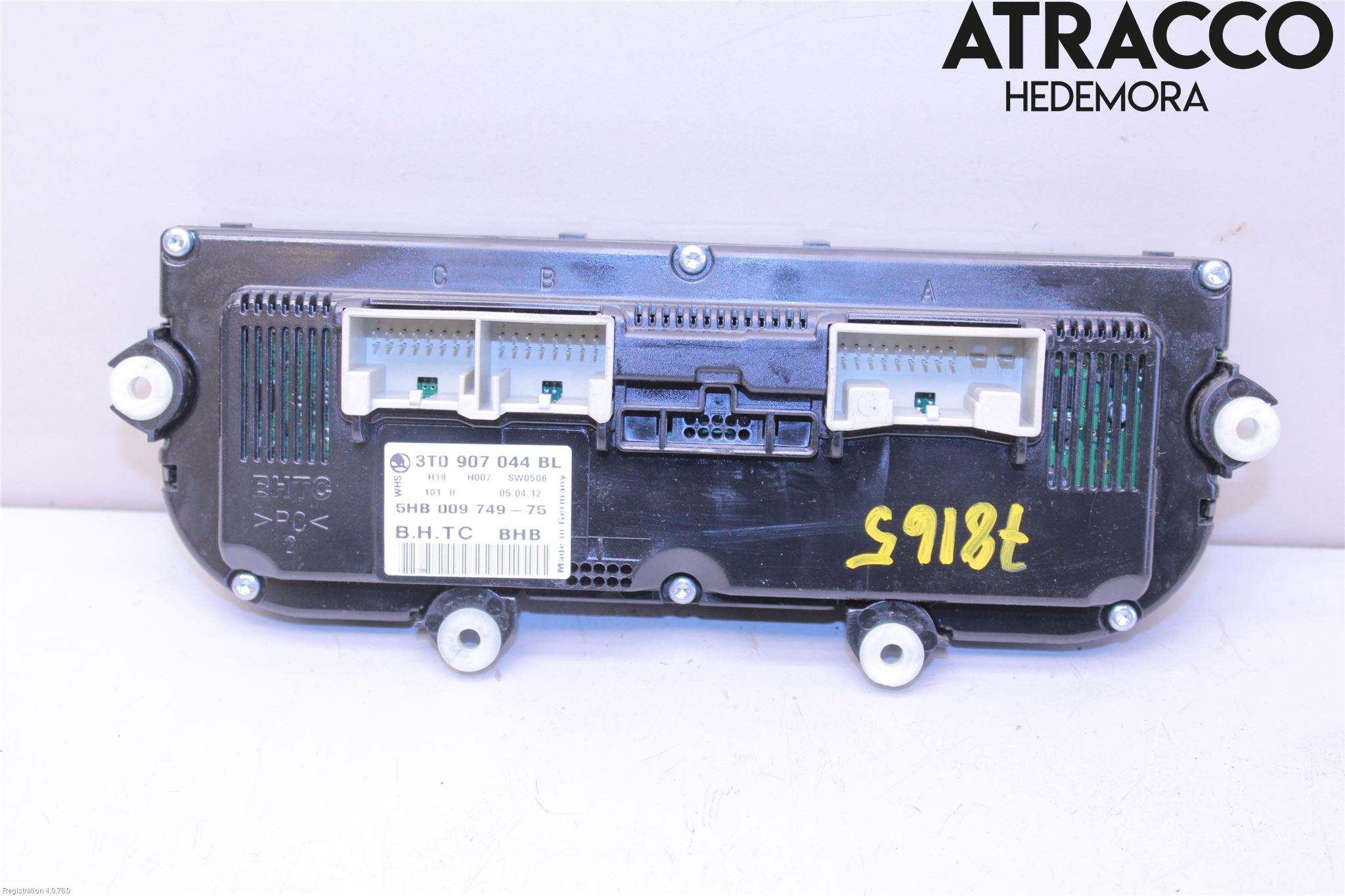 Skoda OCTAVIA (1Z) 05-13 Varme Ac Betjening-Display