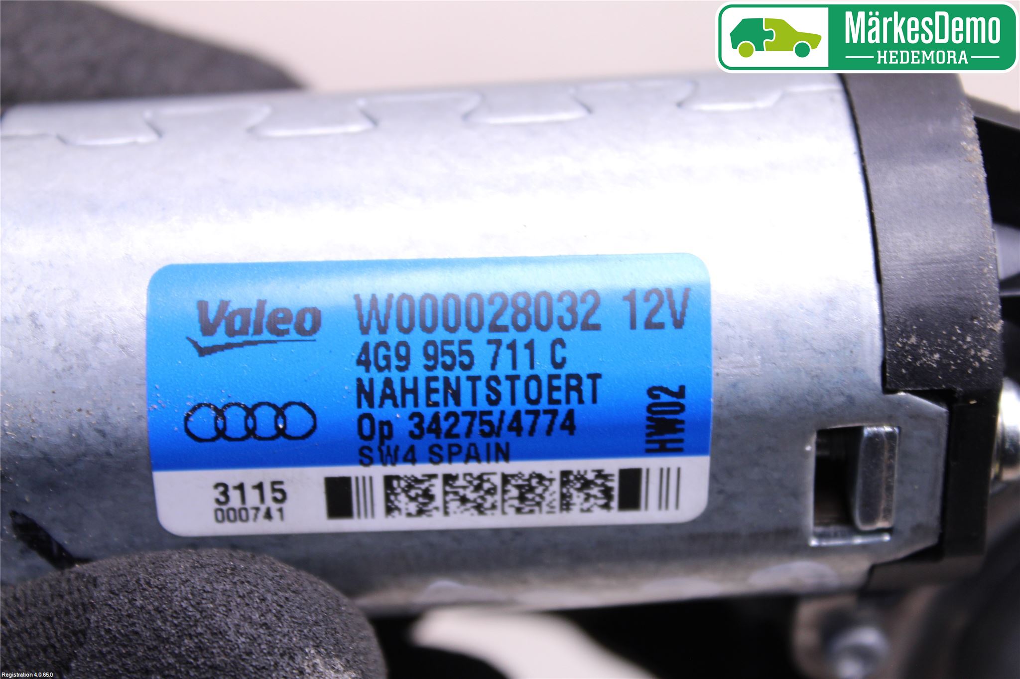 Audi A6/S6 4G 11-18 Viskermotor Bakluke