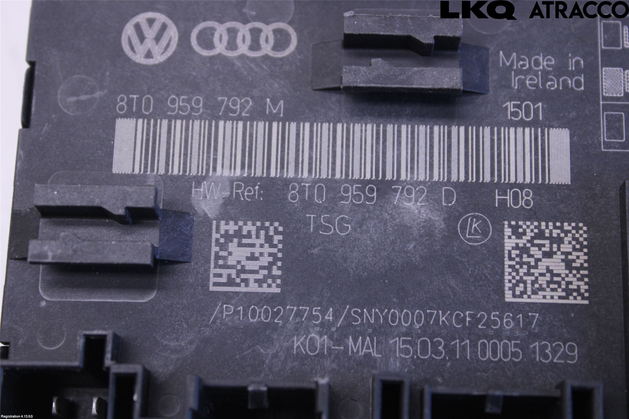 Audi A4/S4 08-11 Styreenhet Dør