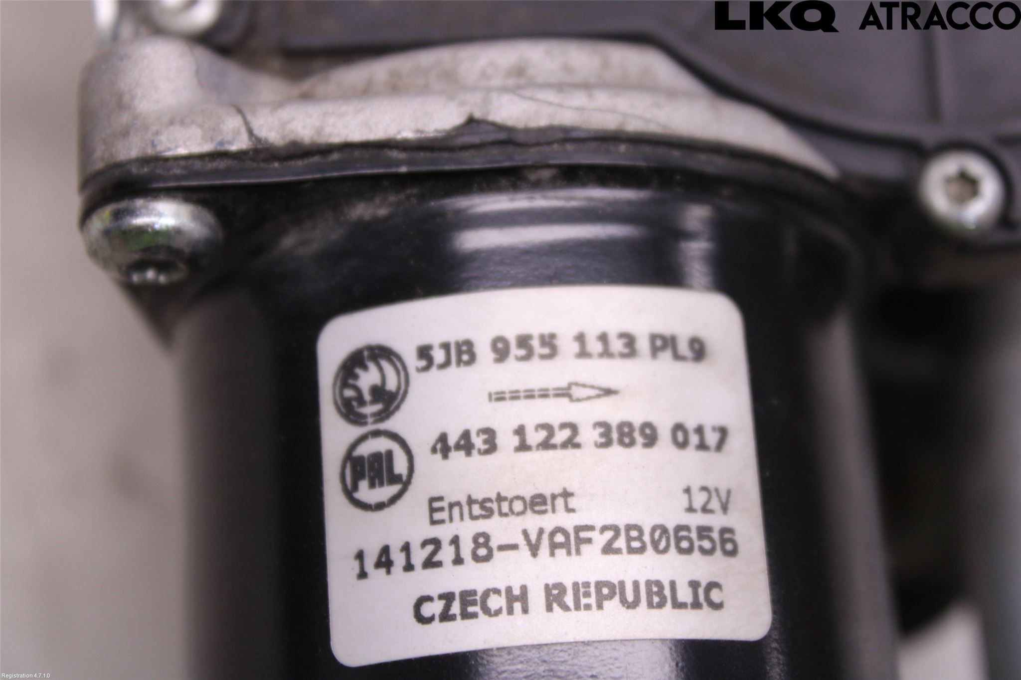 Skoda FABIA 15-21 Viskermotor Frontrute