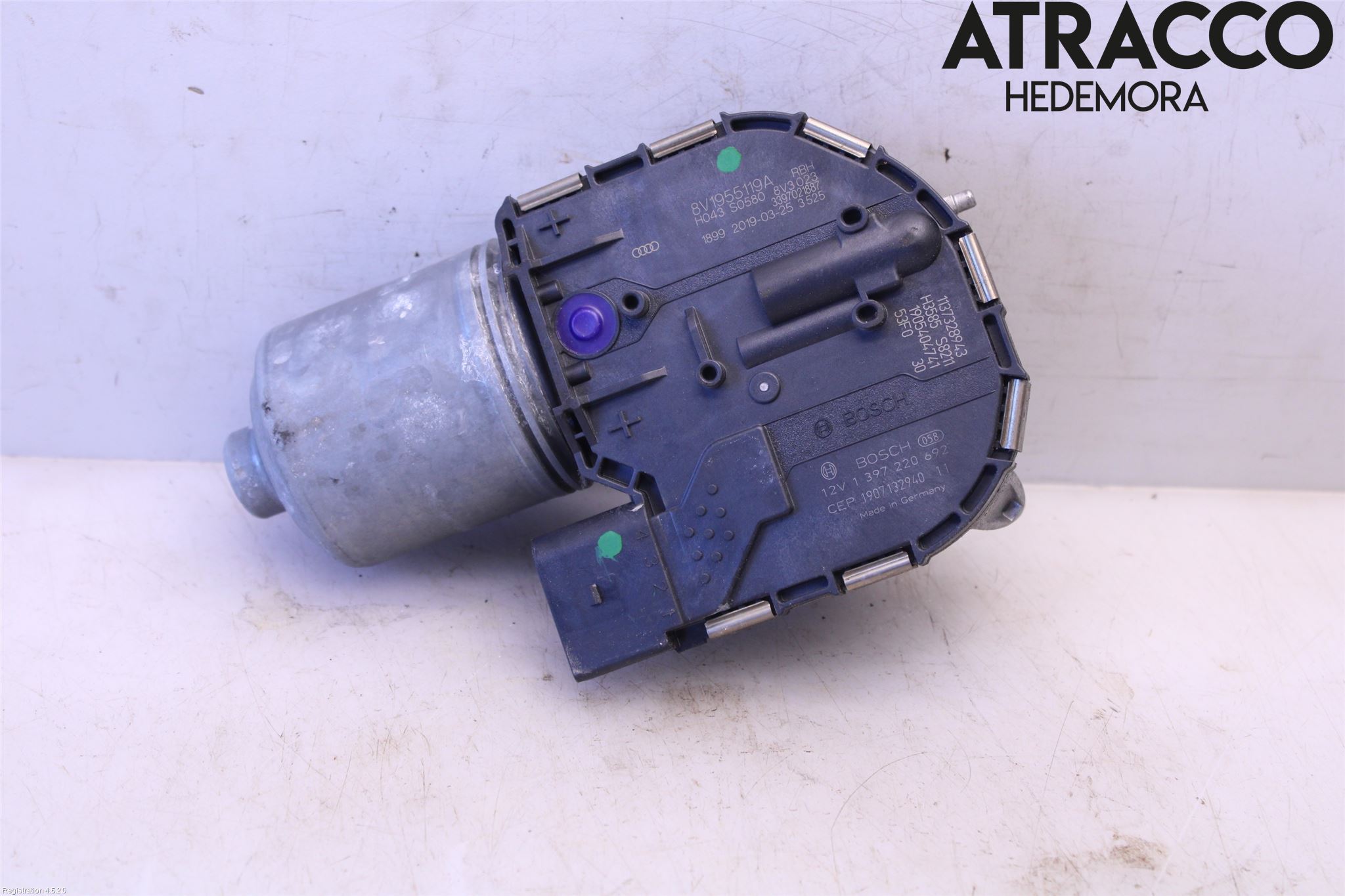 Audi A3/S3 8V 13-20 Viskermotor Frontrute