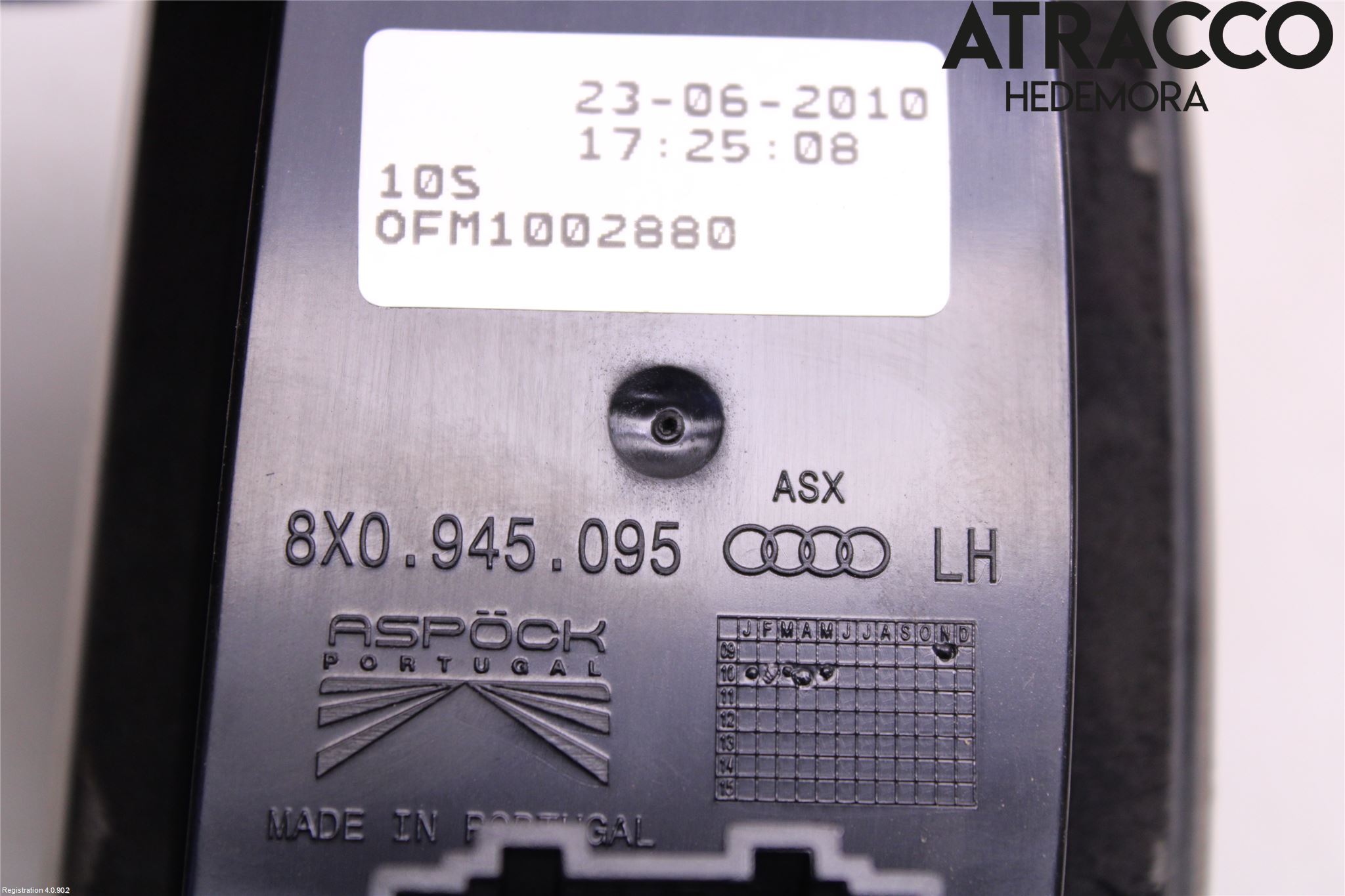 Audi A1/S1 11-18 Baklykt Venstre
