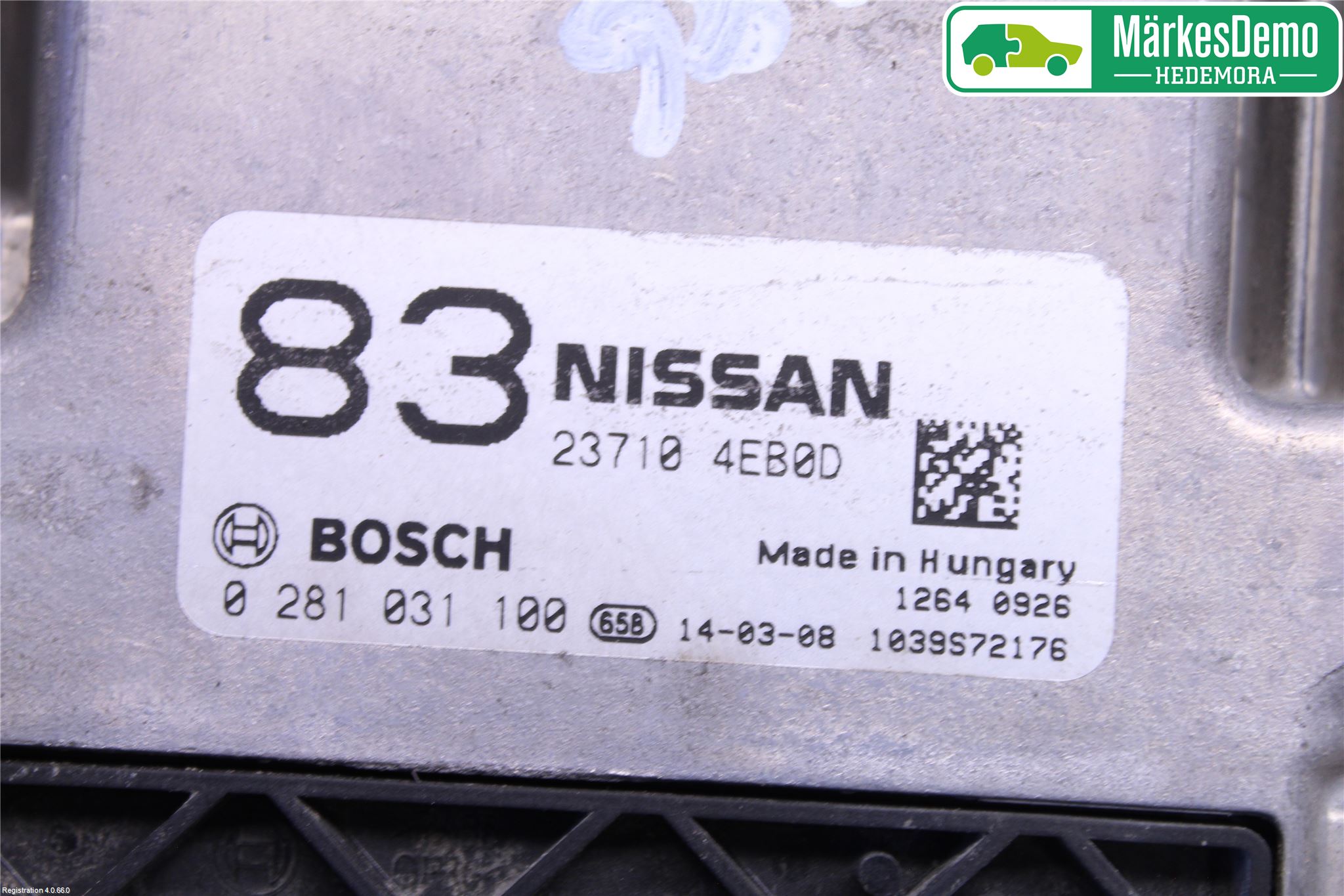 Nissan QASHQAI 14-17 Styreenhet Innsprøytning
