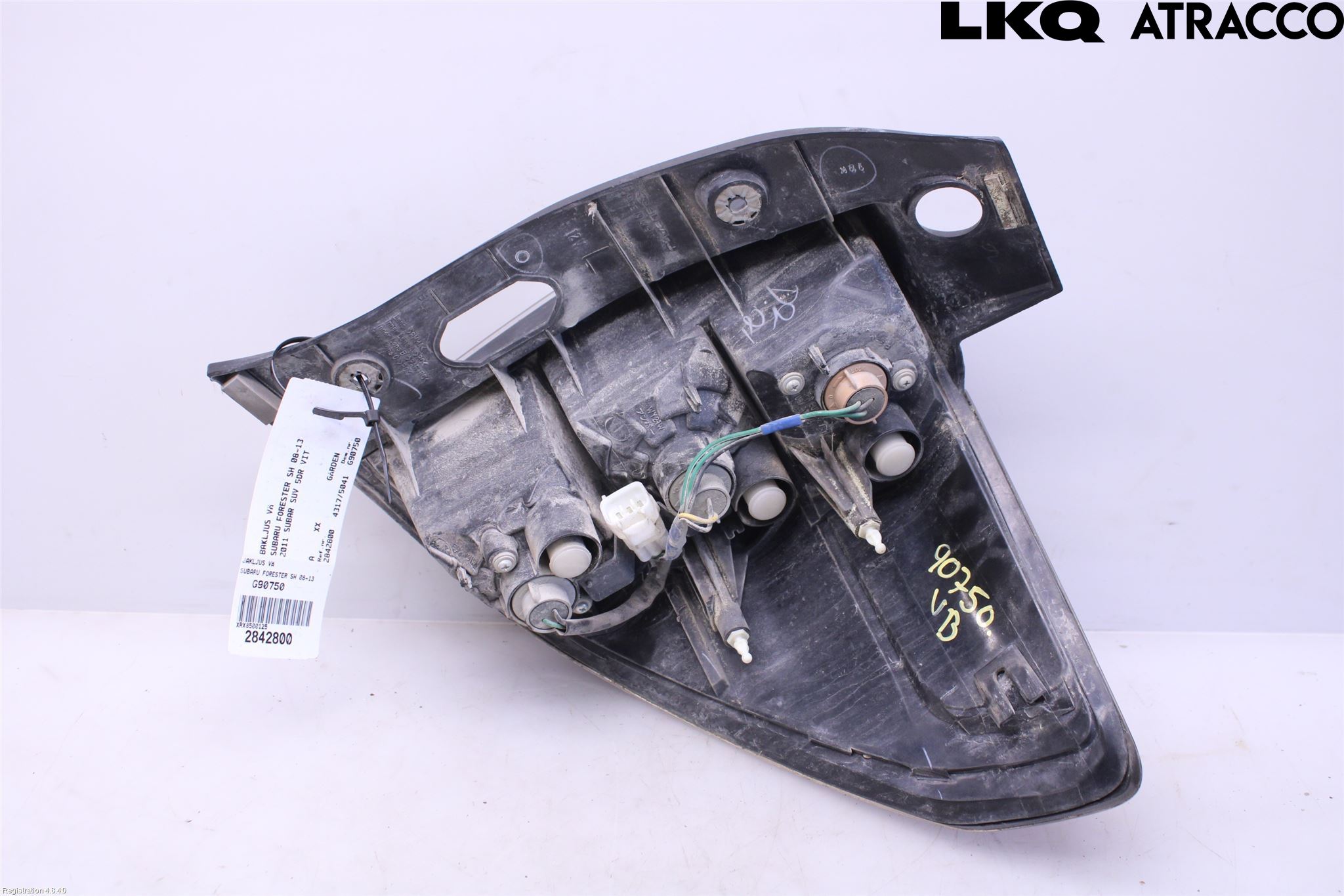 Subaru FORESTER SH  08-13 Baklykt Venstre