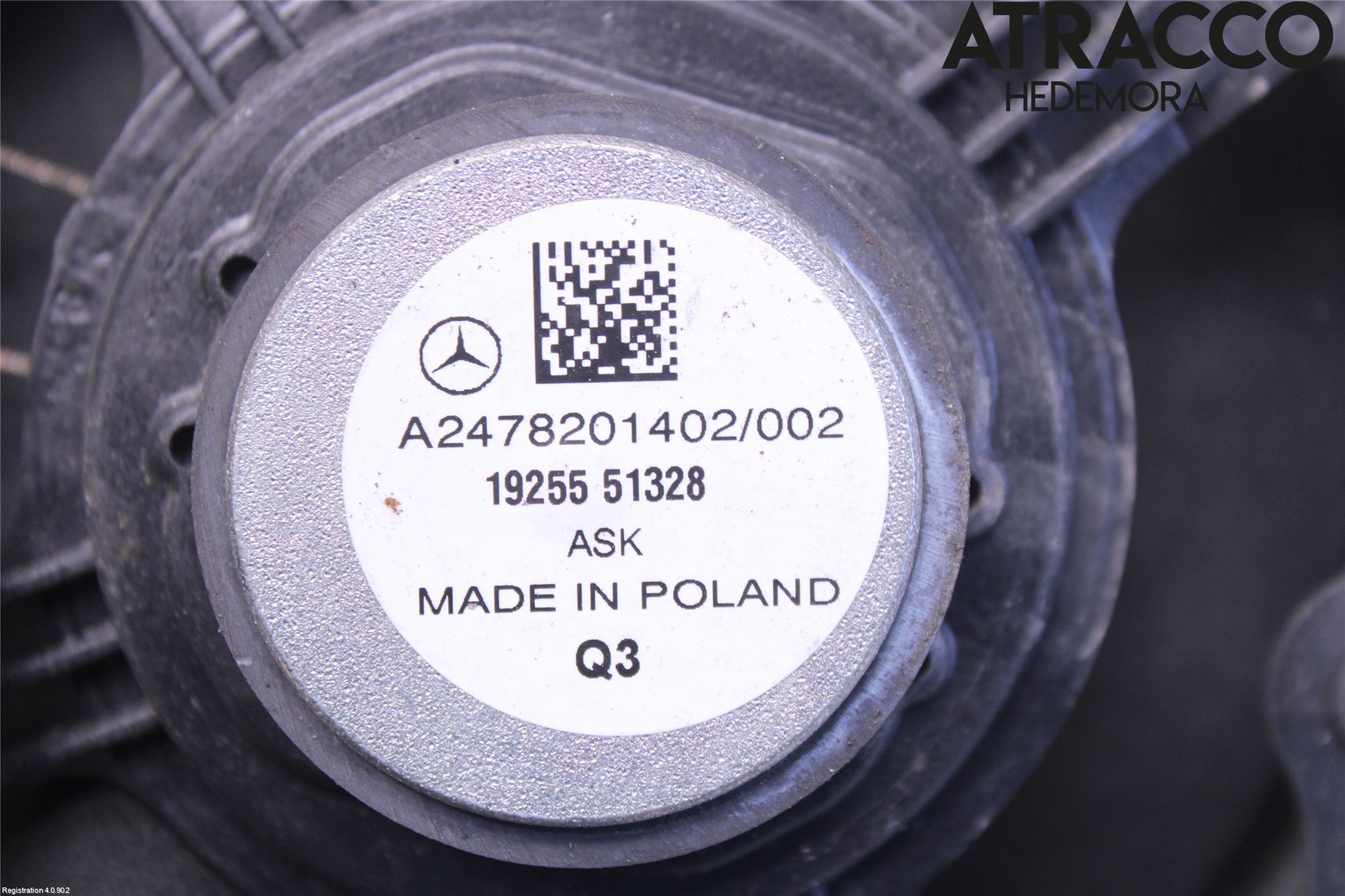 Mercedes-Benz MB CLA-KLASS (C118/X118) 19- Innr Høyttaler