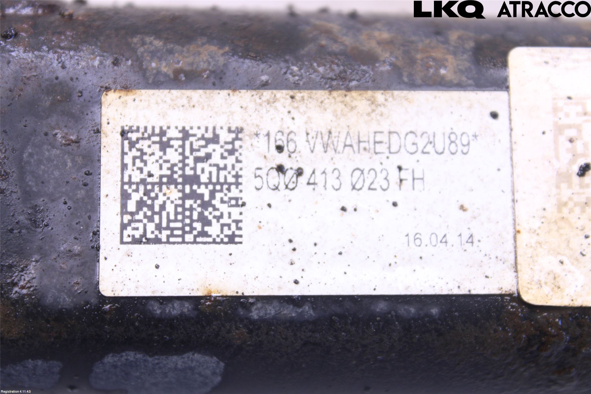 Volkswagen VW GOLF / E-GOLF VII 13-20 Fjærbein Foran Venstre