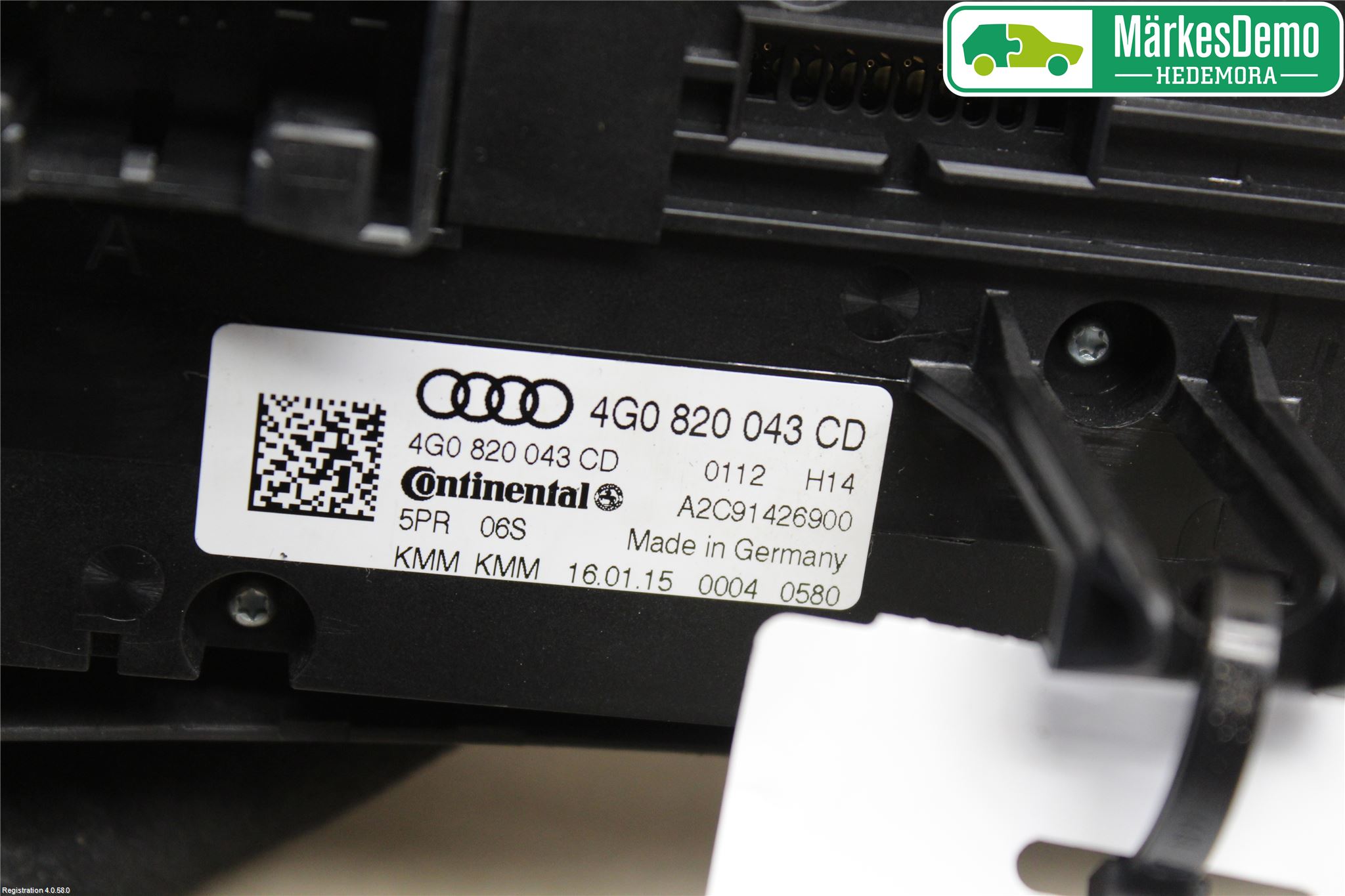Audi A6 ALLROAD 12-18 Varme Ac Betjening-Display