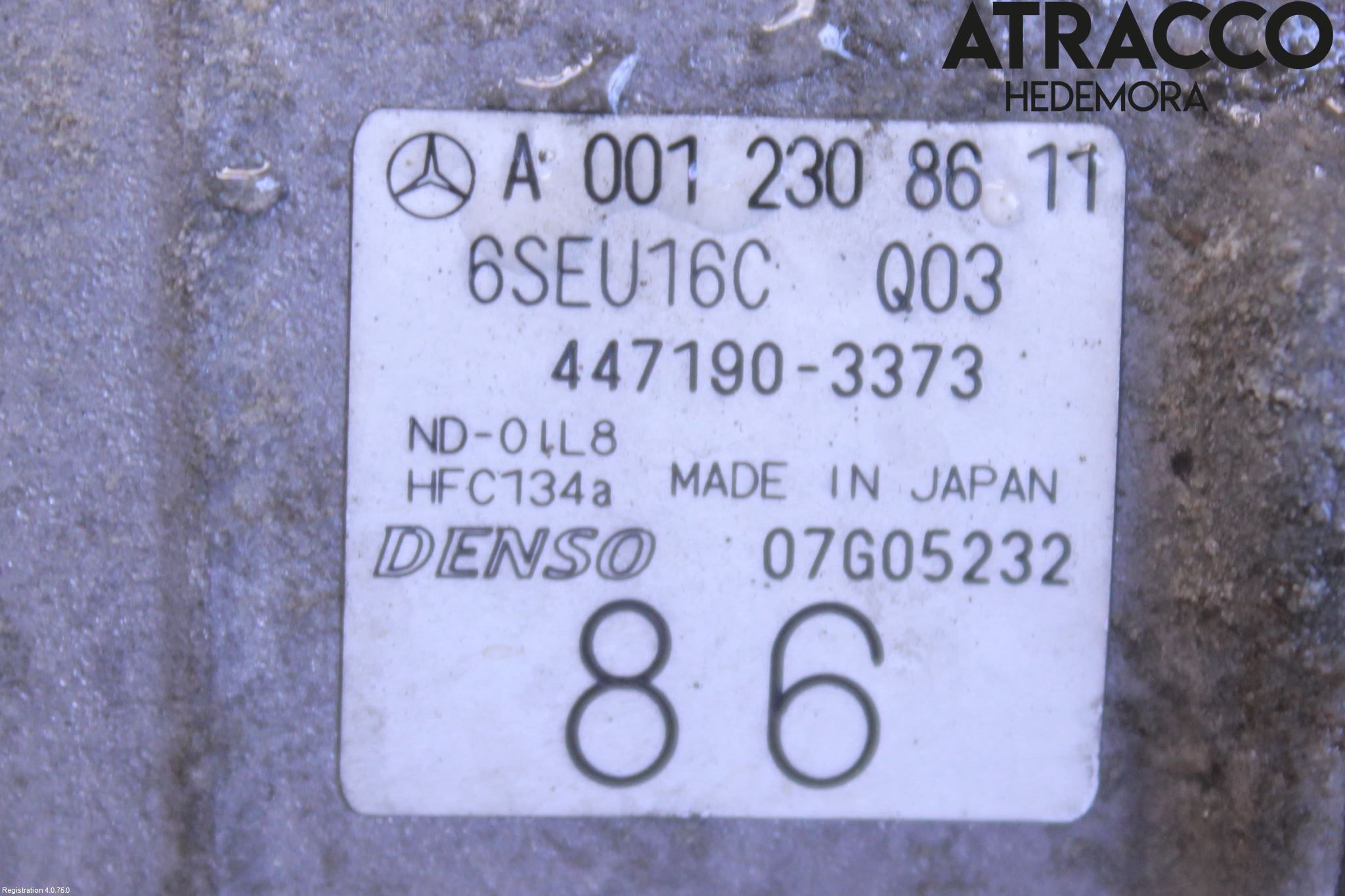 Mercedes-Benz MB CLS (C219) 03-11 Varme Ac Kompressor