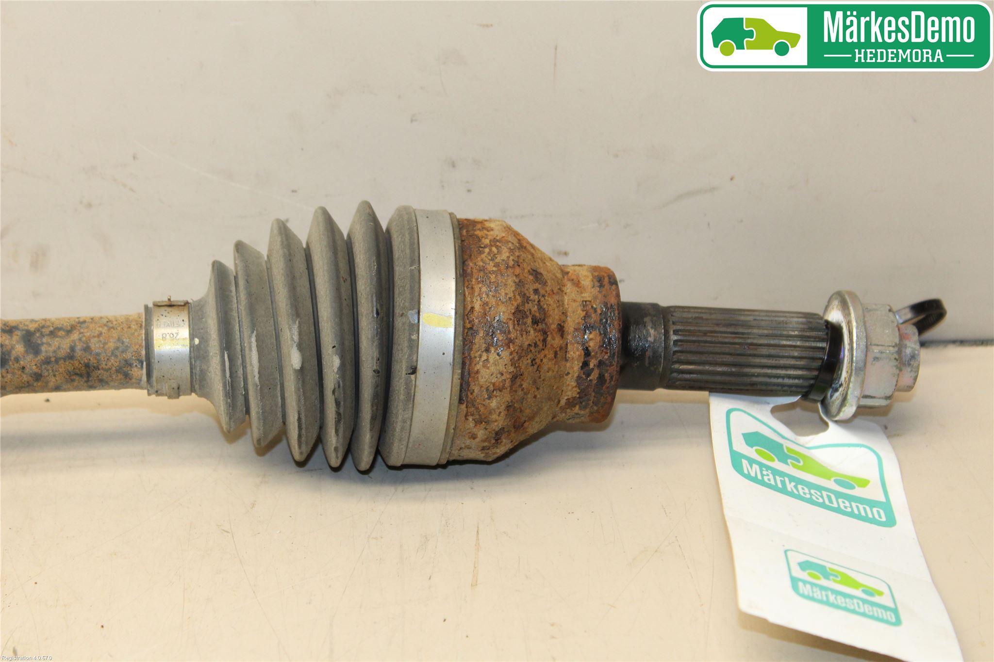 Suzuki SX4 10-13 Drivaksel Bak Kompl Høyre